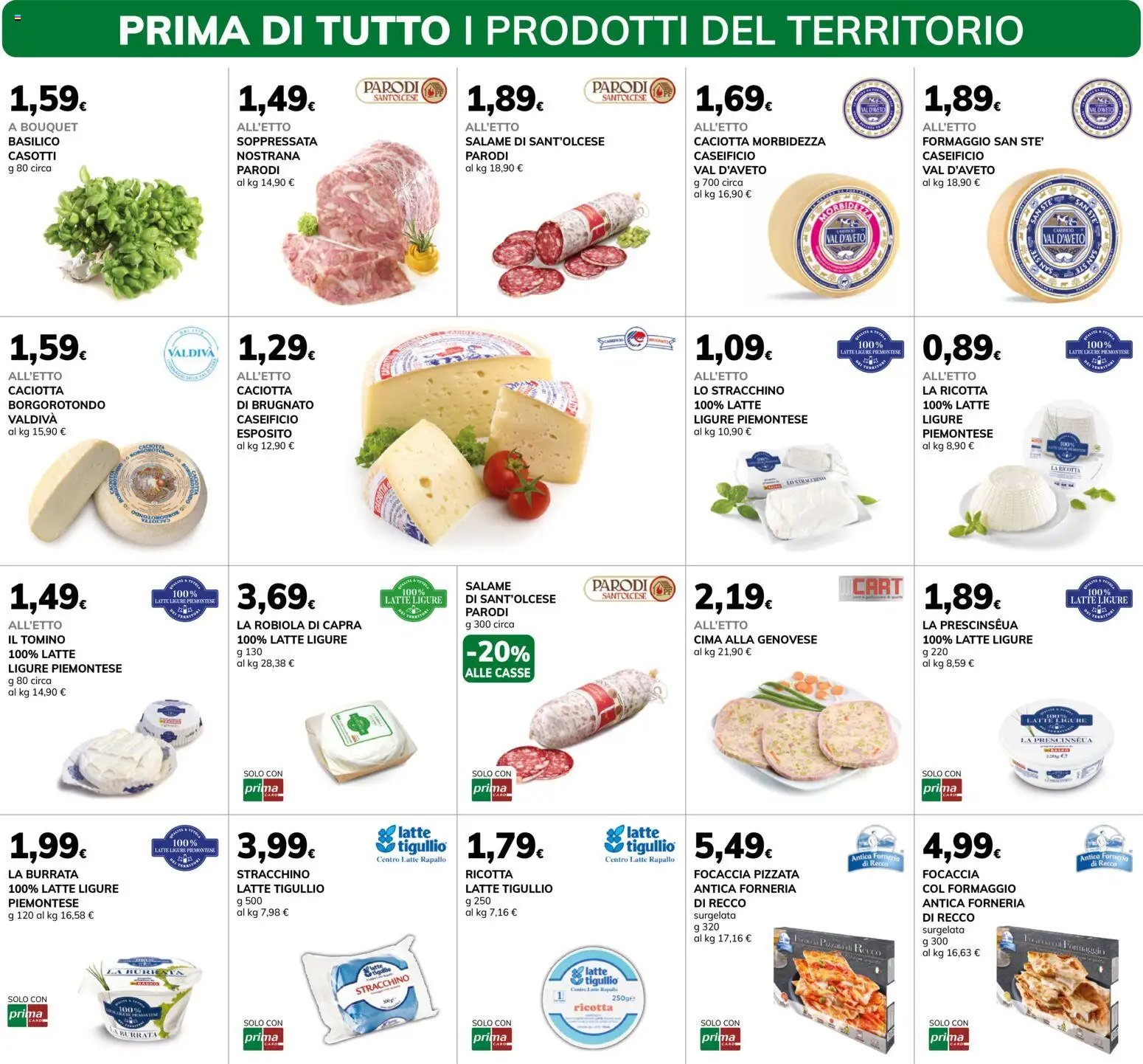 Volantino Basko del 14/07/2026 | Pagina: 2 | Prodotti: Latte, Stracchino, Ricotta, Robiola