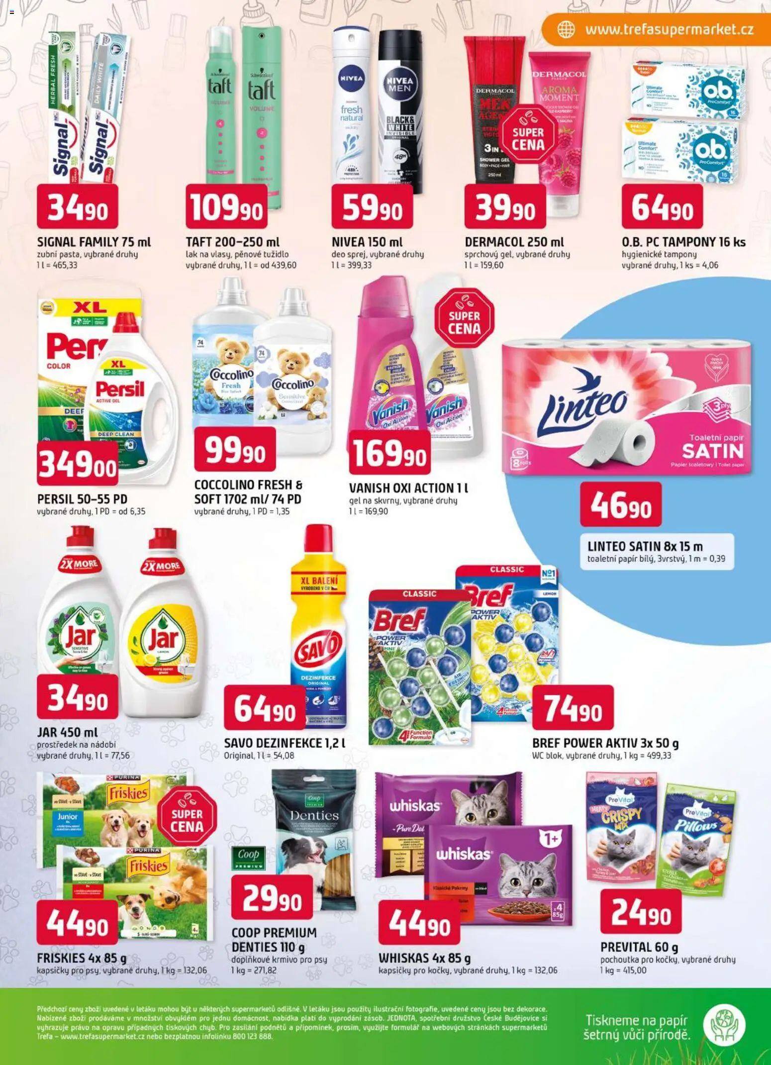 Trefa leták od 20.05.2026 | Strana: 11 | Produkty: Toaletní papír, Vanish oxi action, Wc, Tampony