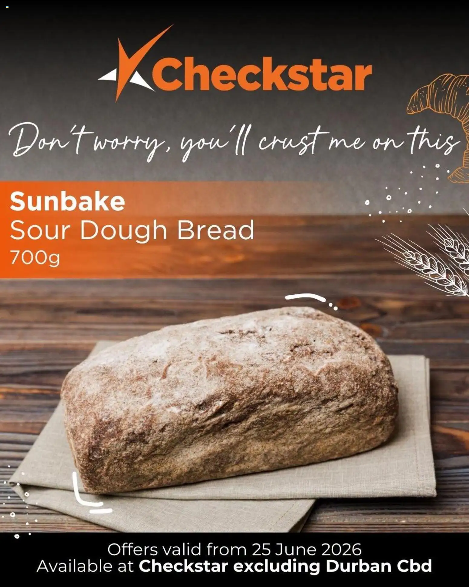 New Check Star catalogue – valid from 25/06/2026 | Page: 1 | Products: Bread, Touca de banho