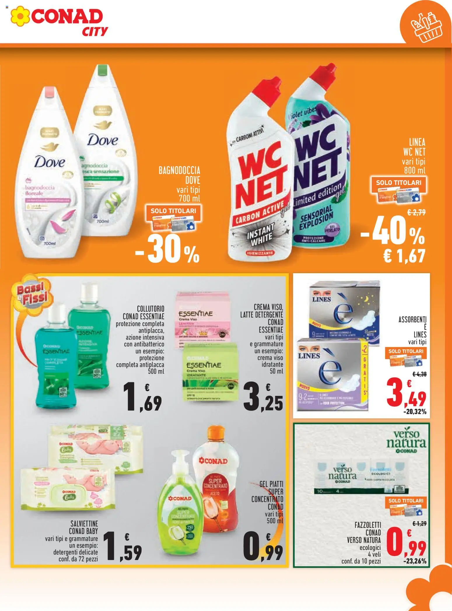 Volantino Conad del 07.05.2026 | Pagina: 13 | Prodotti: Crema, Collutorio, Crema viso, Latte