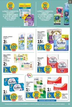 Vista previa E.Leclerc folleto válido desde el 29/07/2026 | Página: 29 | Productos: Fragancia, Pañuelo, Té, Cocina