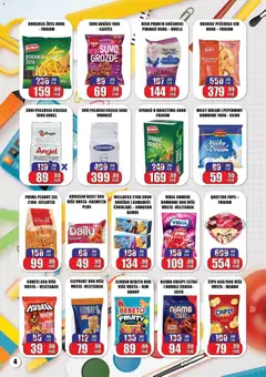 Gala MARKET katalog Šok cene - pregled Gala MARKET kataloga - važi od 05.09.2026 | Strana: 4 | Proizvode: Spanać, Kvasac, Grožđe, Pirinač