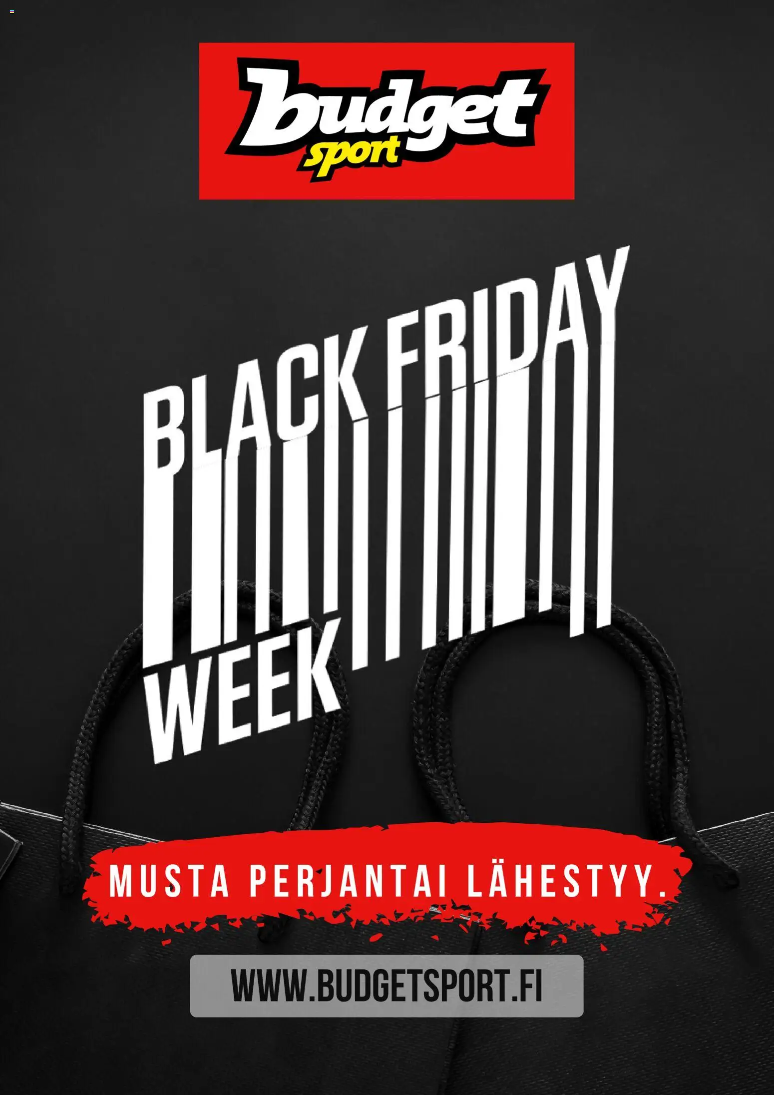 Budget Sport Black Friday -ennakkoilmoitus – voimassa 21/10/2026 alkaen | Sivu: 1