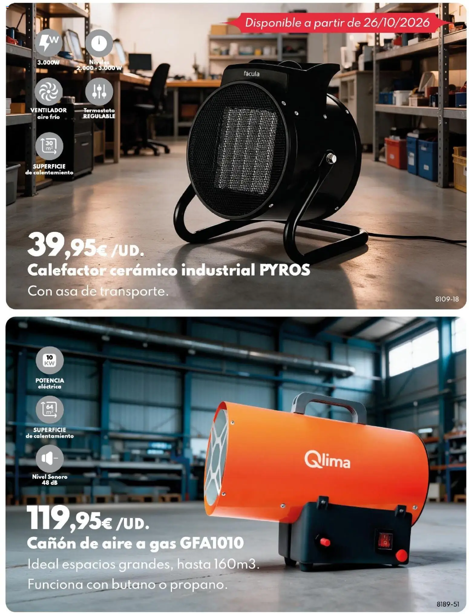 BricoCentro Frio fuera Vida dentro │ válido desde el 19/10/2026 | Página: 12 | Productos: Ventilador