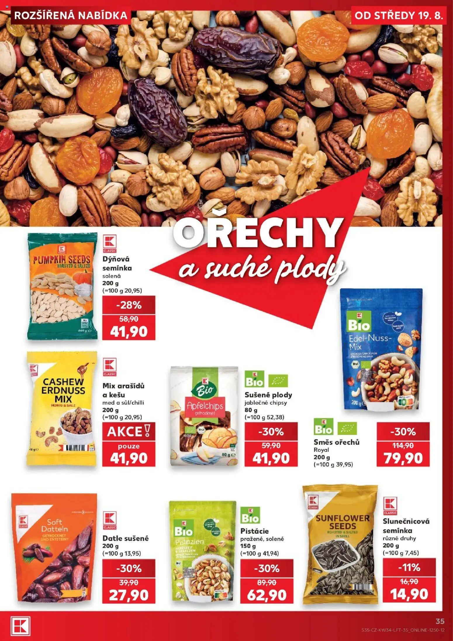 Kaufland leták - Plzeň Bory od 19.08.2026 | Strana: 35