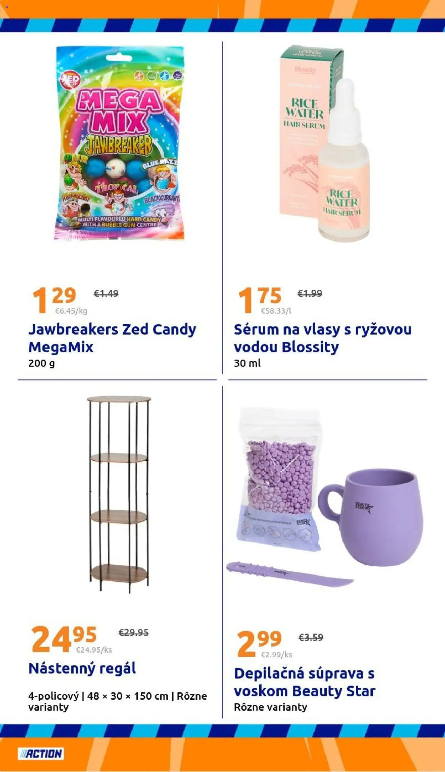 Nové Action akcie – leták je platný od 06.05.2026 | Strana: 28 | Produkty: Regál