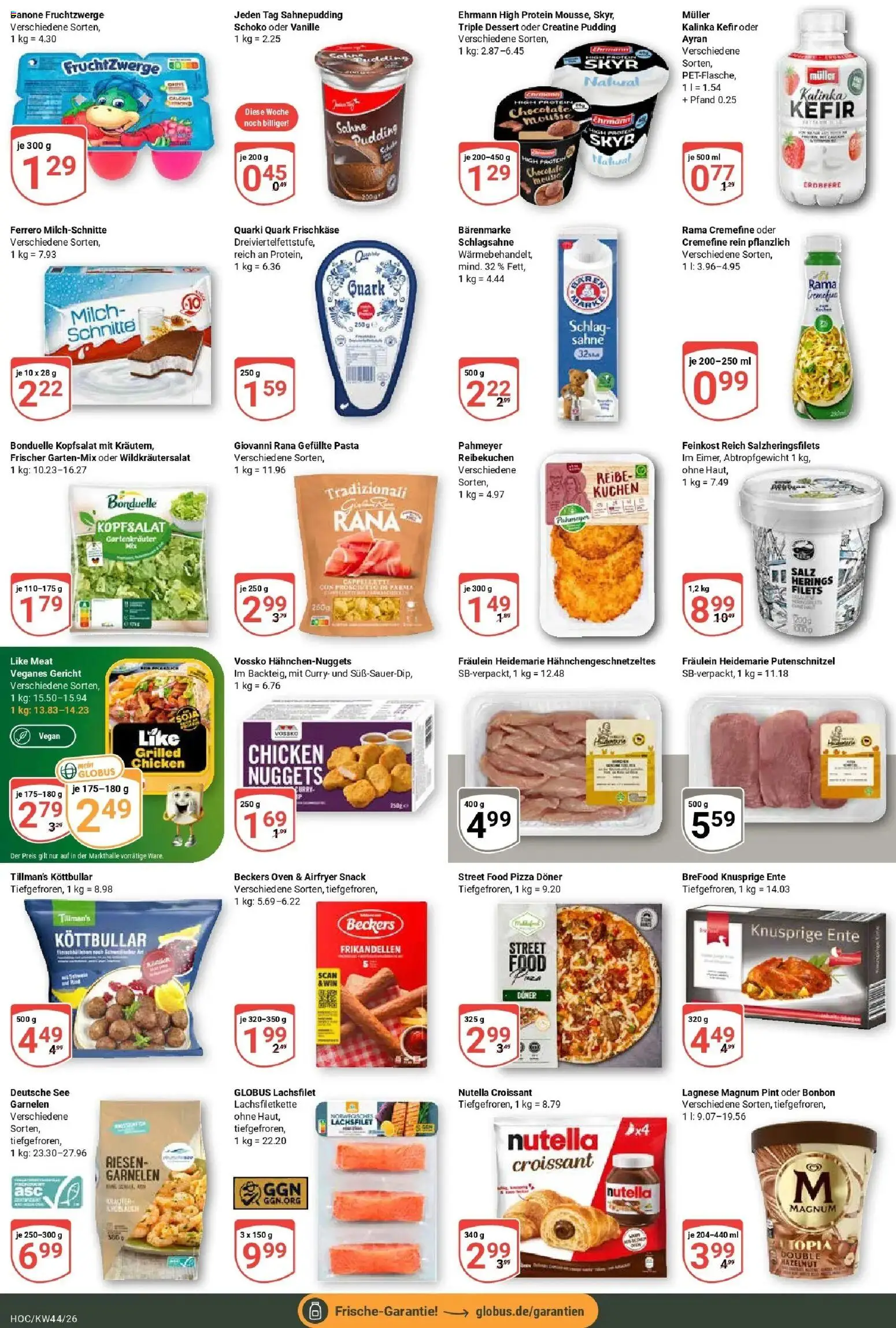 Globus Prospekt Hockenheim (ab 26.10.2026) » Angebote online | Seite: 10 | Produkte: Vanille, Salz, Like meat, Pasta