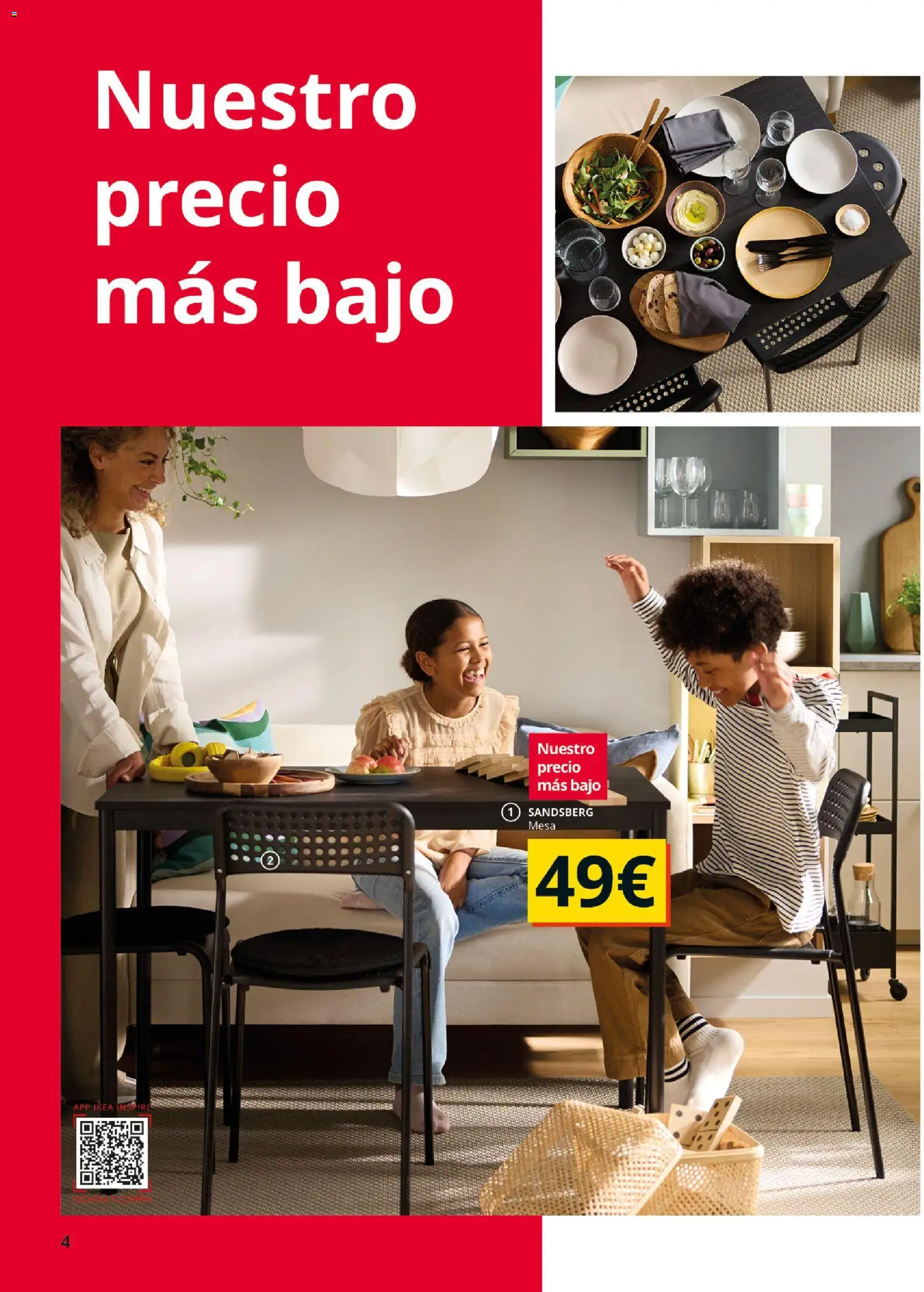 IKEA - Comedores │ válido desde el 01/09/2026 | Página: 4 | Productos: Mesa
