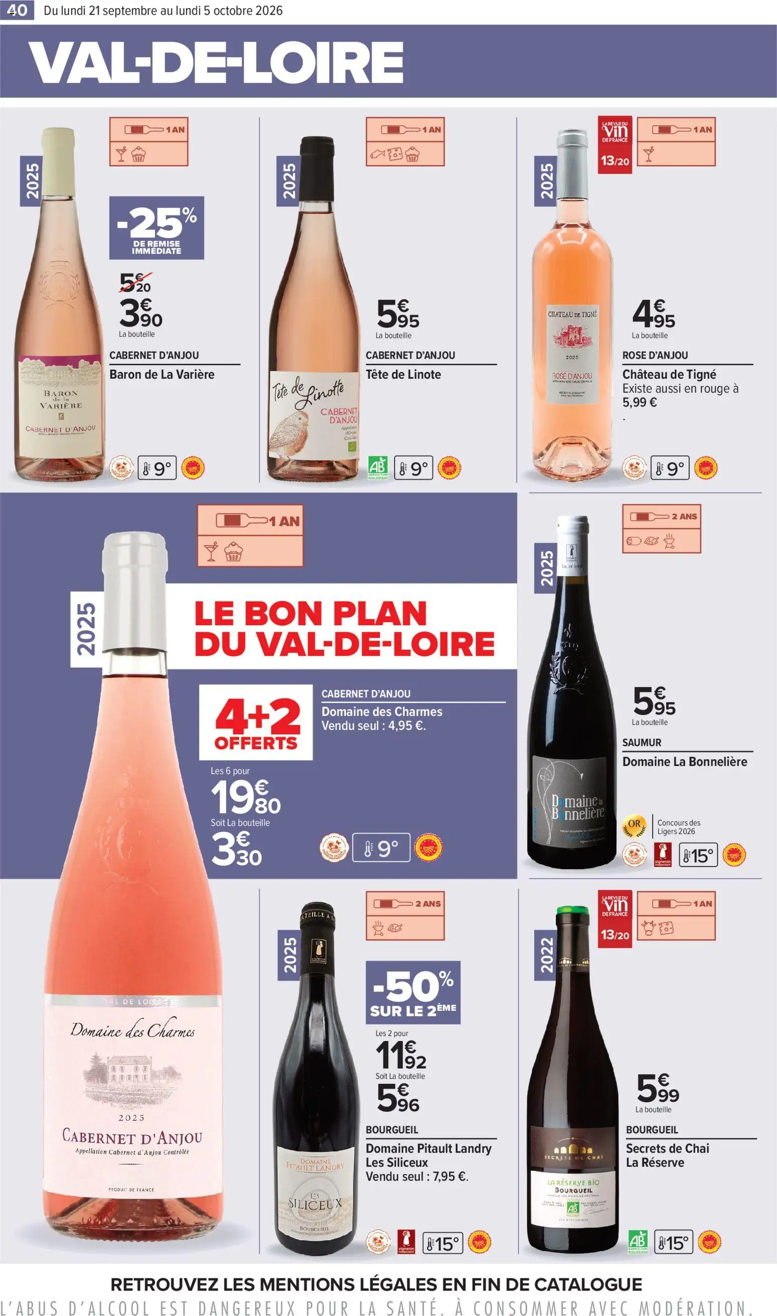 {H1} | Page: 40 | Produits: Bouteille, Vin