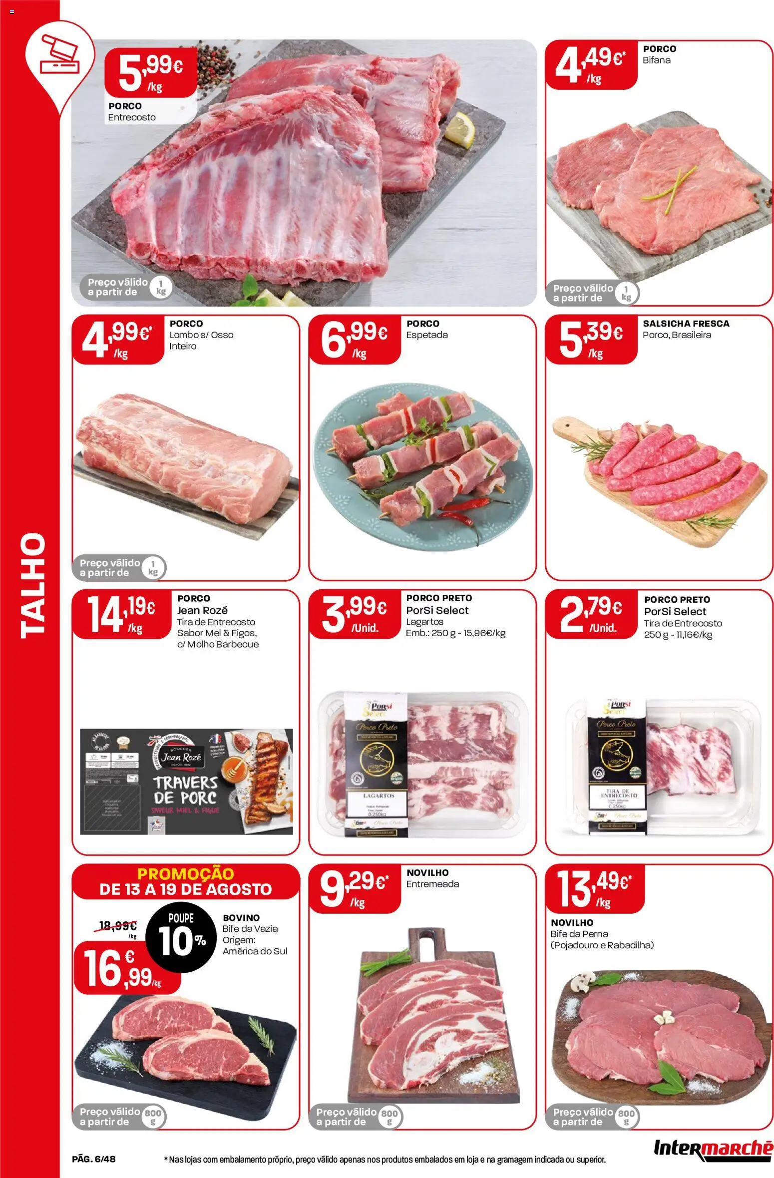 Intermarché folheto │ válido de 13/08/2026 | Página: 6