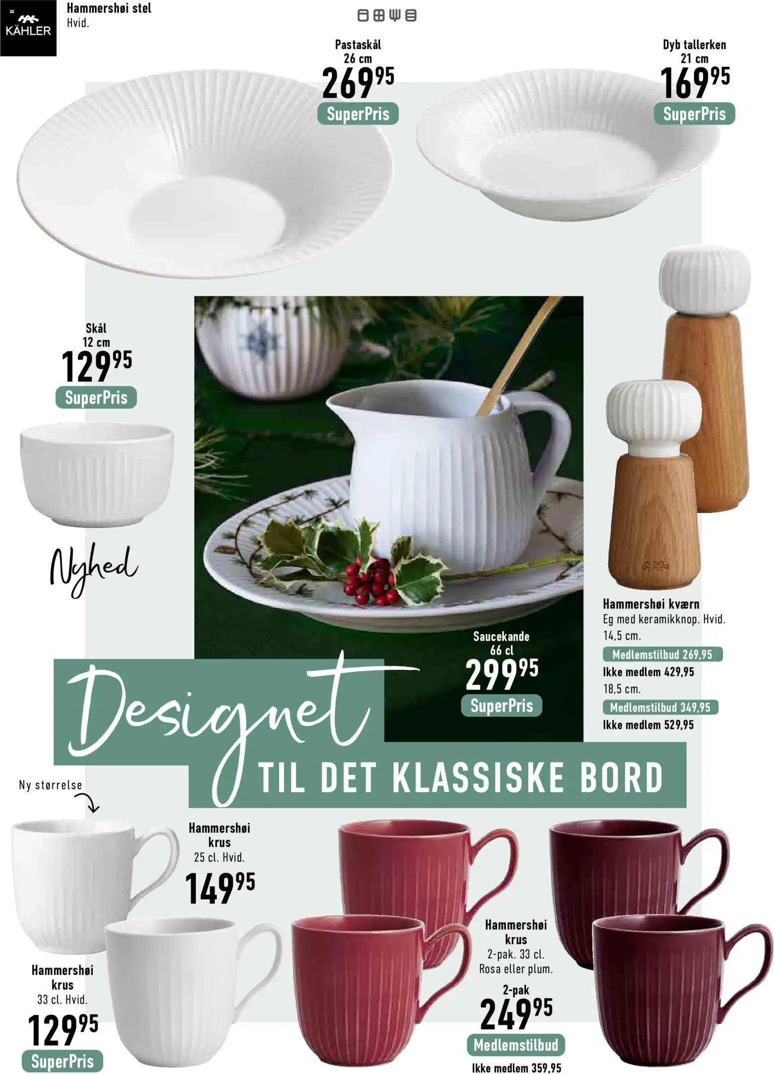 Imerco tilbudsavis – gyldig fra 19/10/2026 | Side: 6 | Produkter: Kværn, Bord