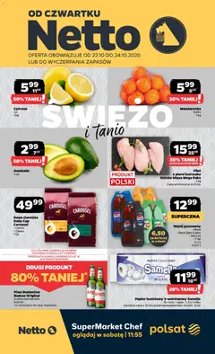 Pogląd oferty "Netto gazetka od czwartku" - ważna od 22.10.2026