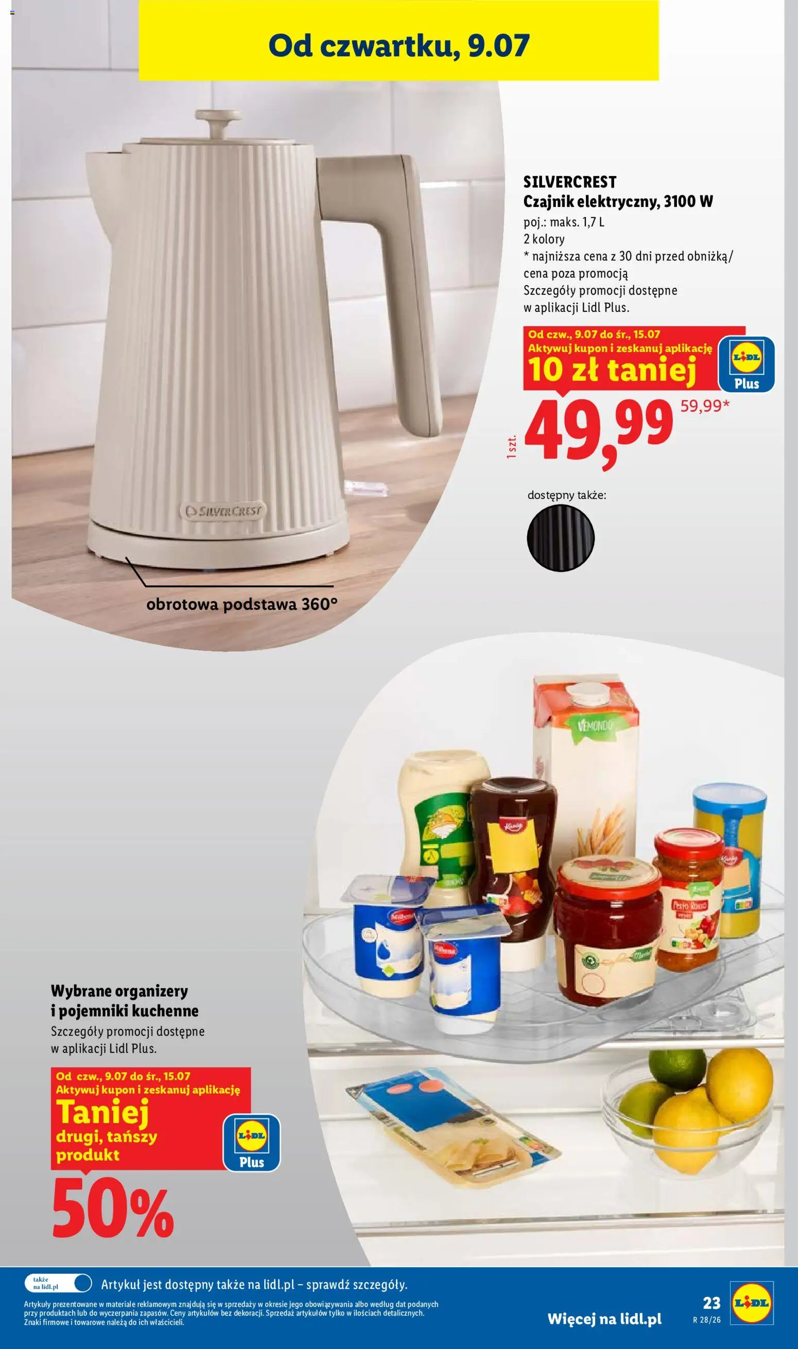 Lidl Katalog od 06.07.2026 | Strona: 29 | Produkty: Czajnik