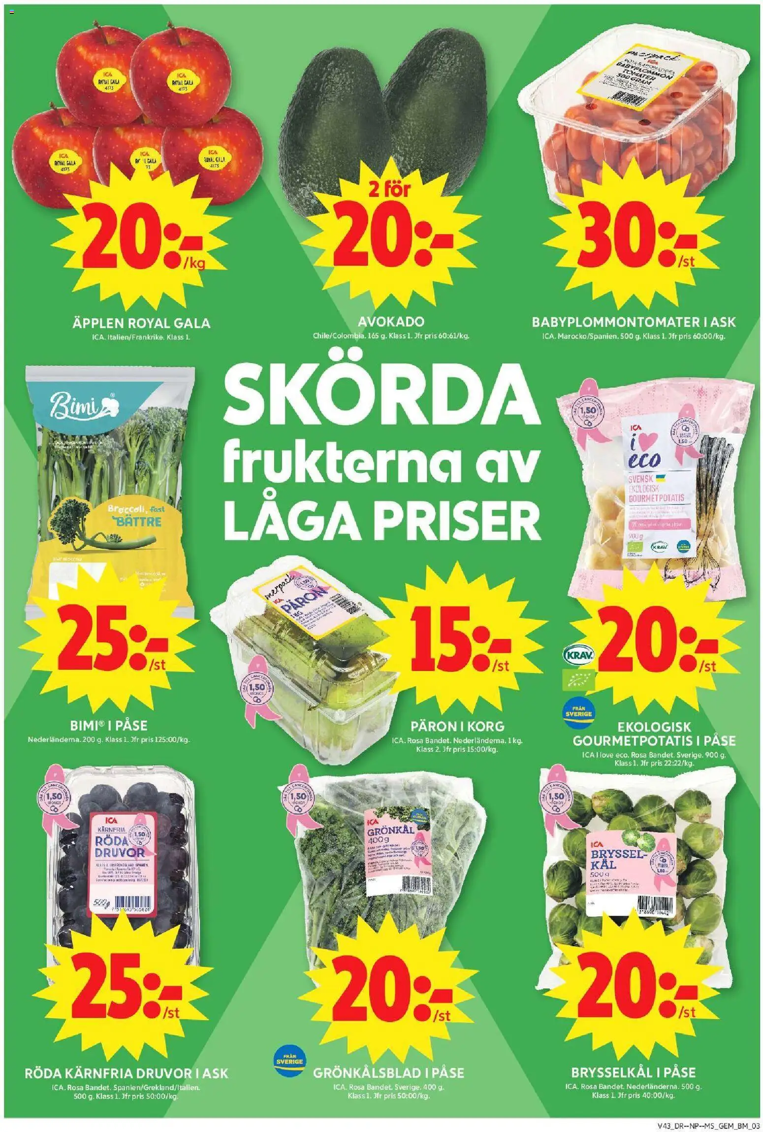 ICA Maxi reklamblad aktuell från 19/10/2026 | Sida: 3