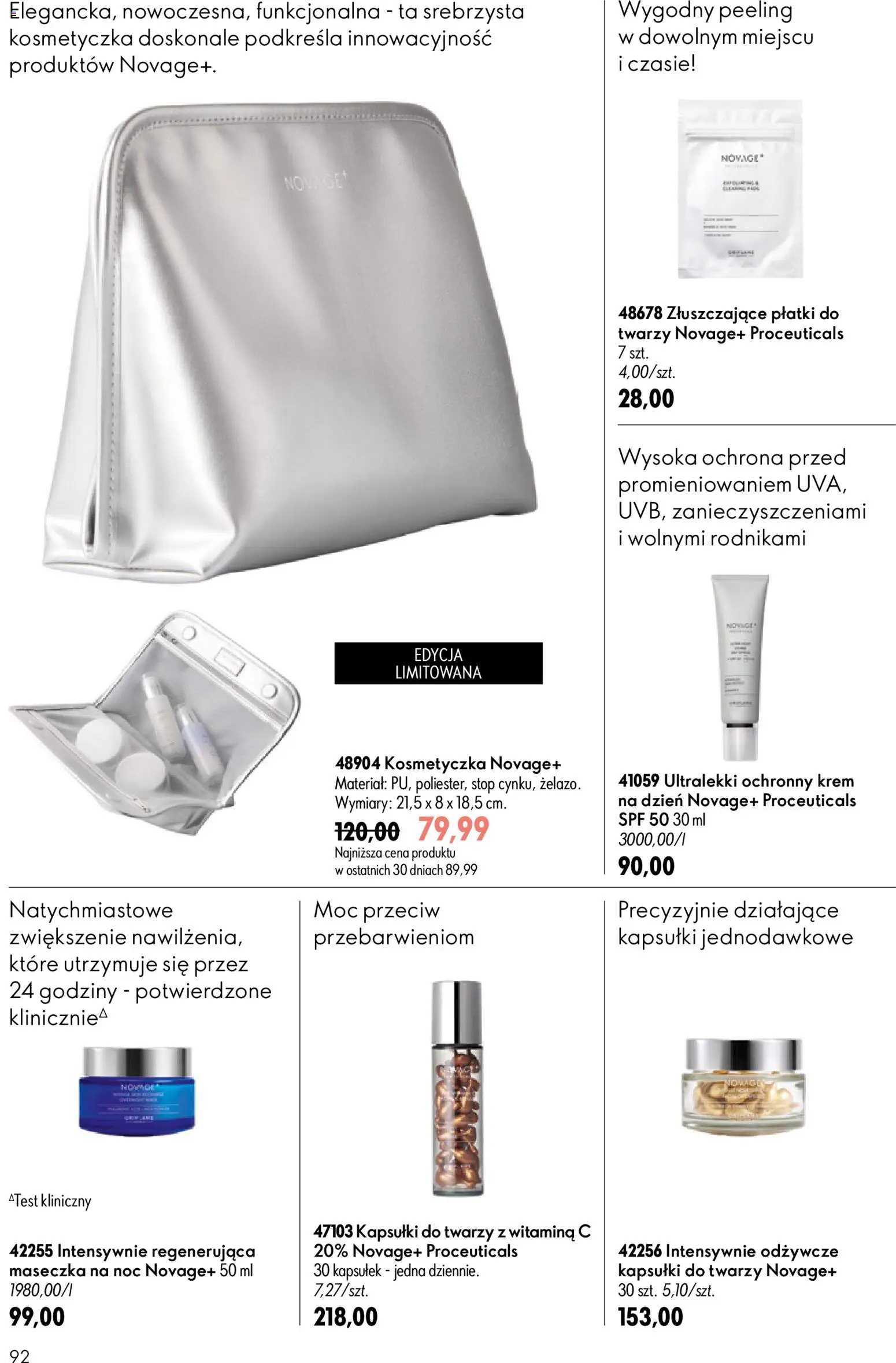 Oriflame Katalog 9 2026 od 17.06.2026 | Strona: 92 | Produkty: Peeling, Płatki, Krem