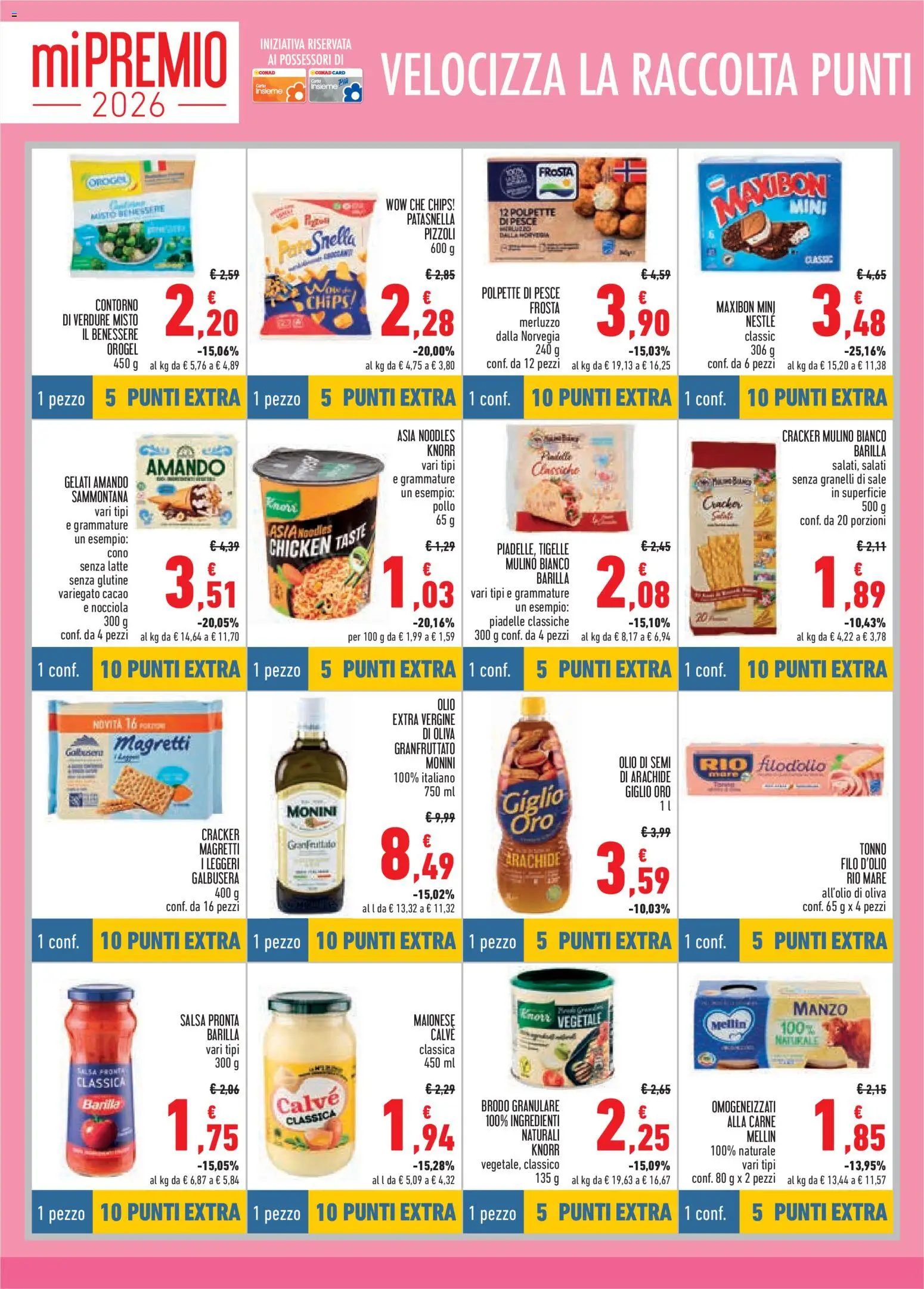 Volantino Conad del 21.05.2026 | Pagina: 6 | Prodotti: Manzo, Olio extra vergine, Cacao, Polpette