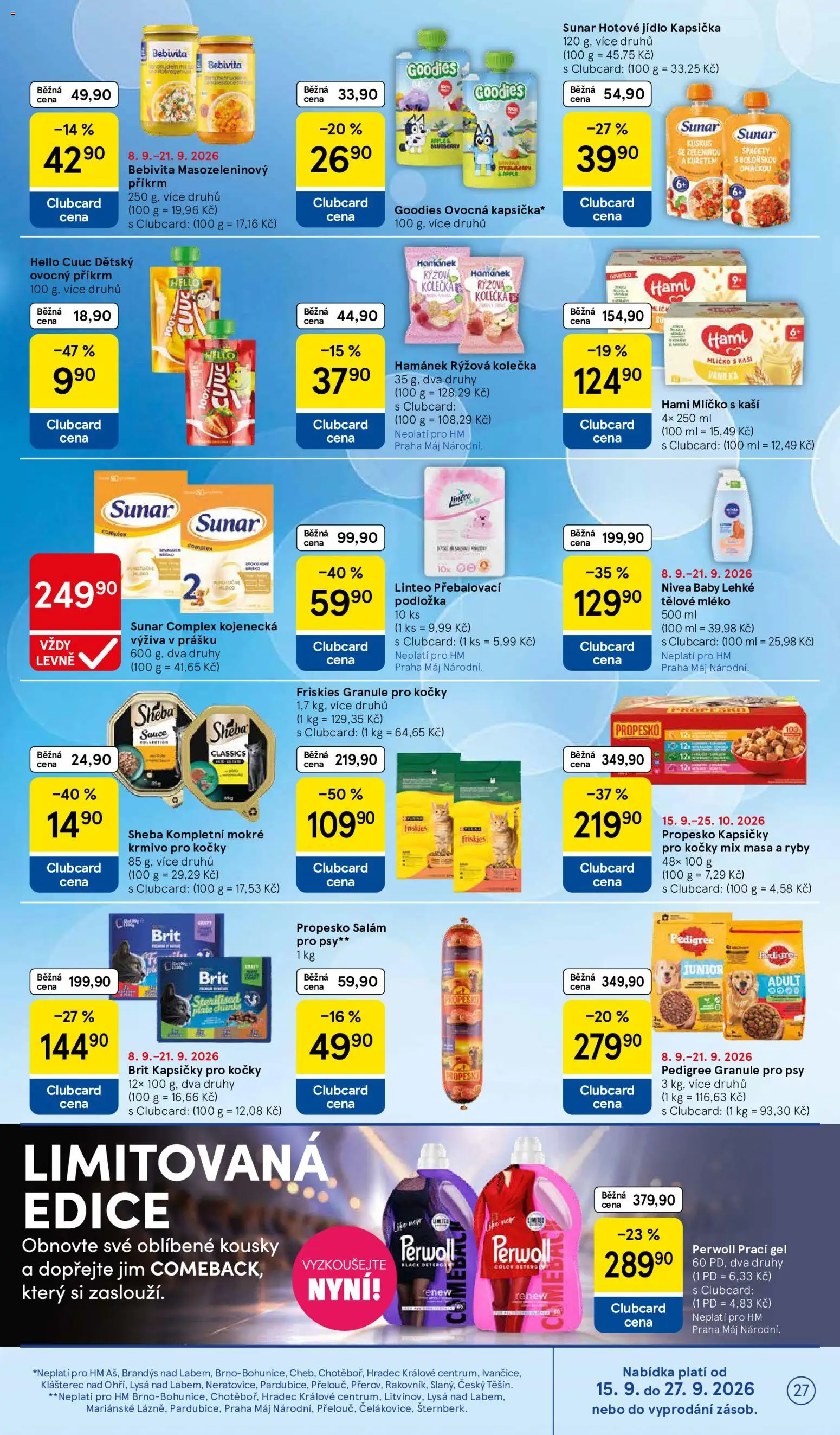 Tesco leták - Hypermarket od 16.09.2026 | Strana: 27