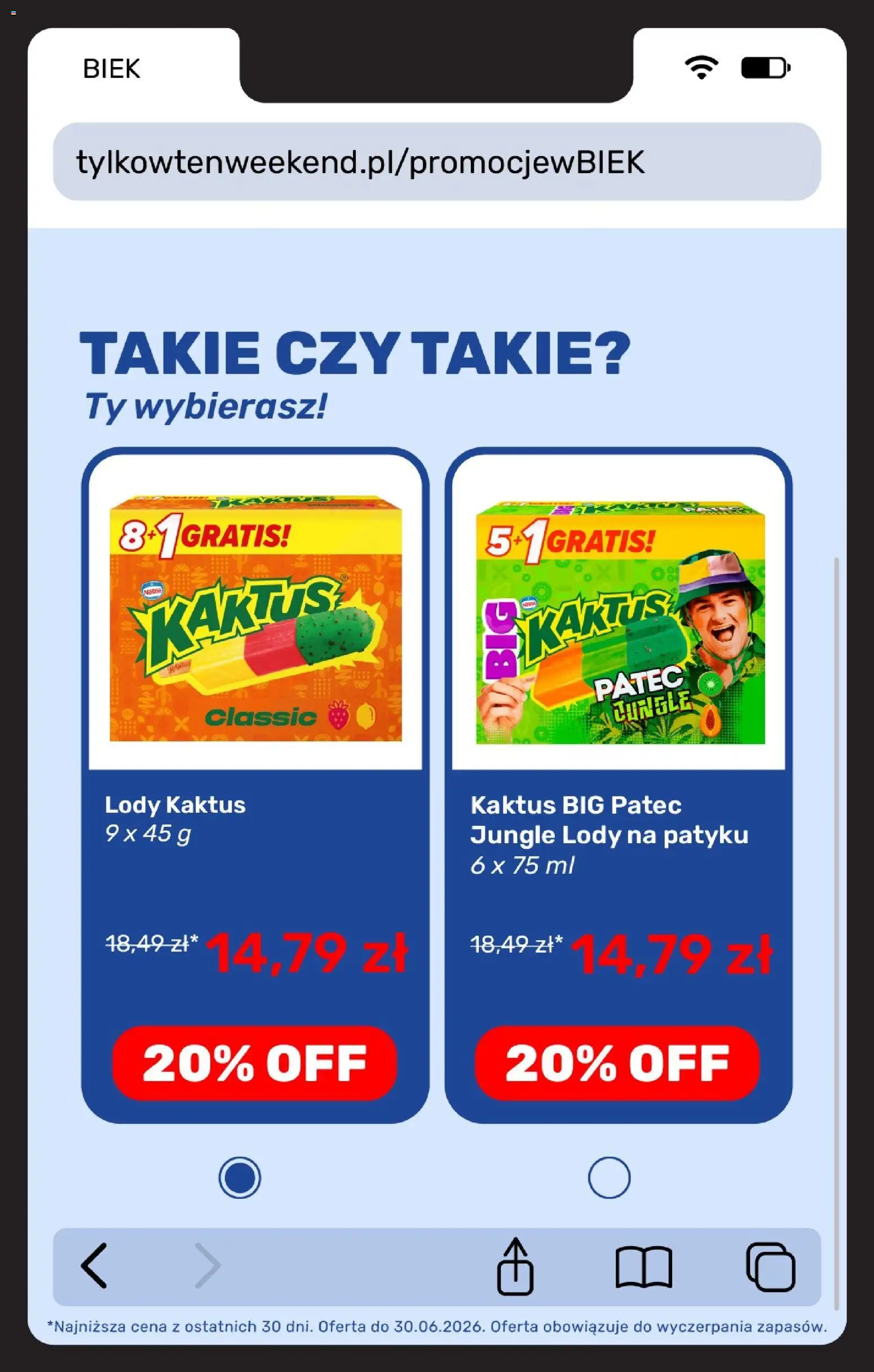 Biedronka Polsko leták - BIEK od 26.06.2026 | Strana: 9