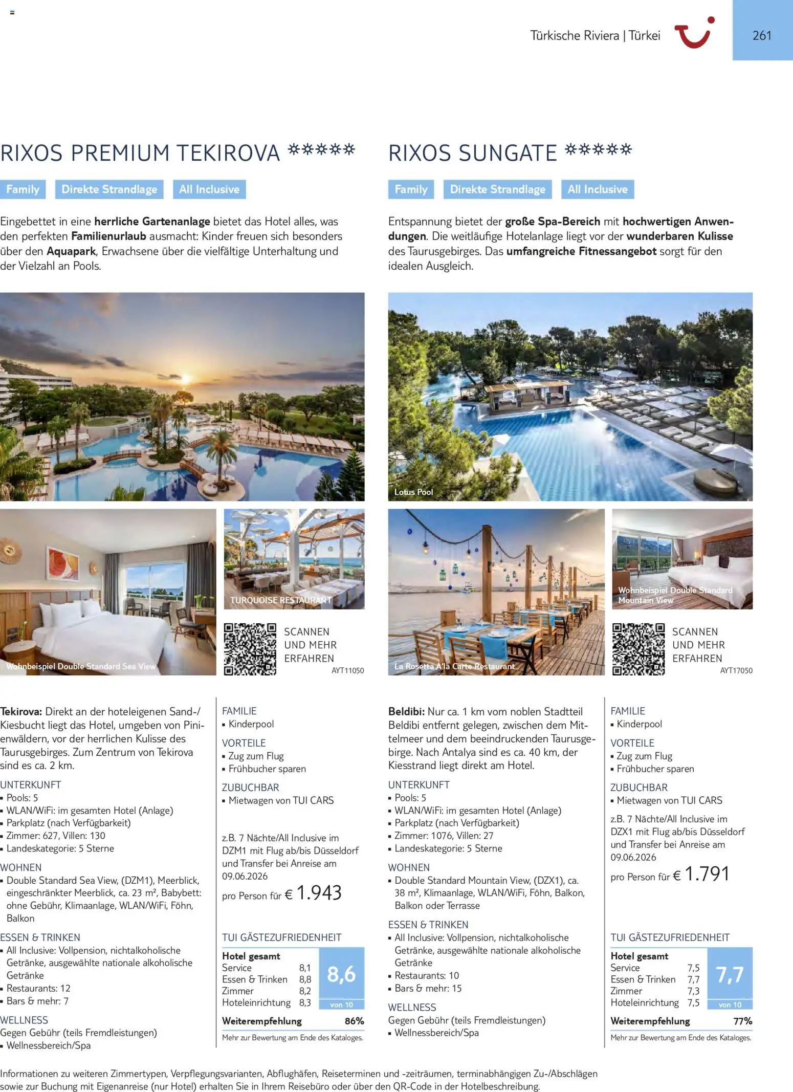 Aida  Südeuropa & Nordafrika 2026/27 – gültig ab 01.01.2026 | Seite: 261 | Produkte: Babybett