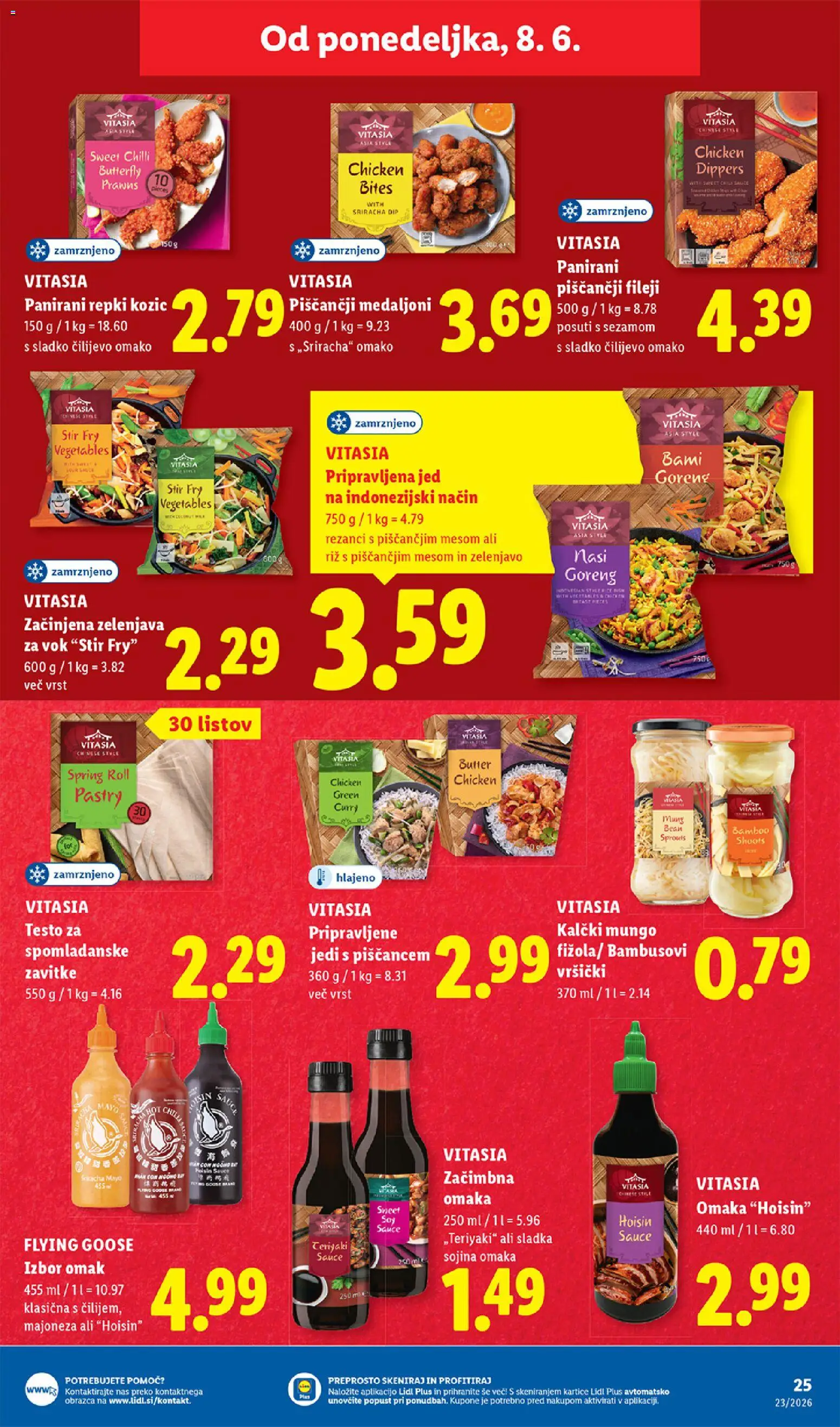 Novi Lidl katalog ponudbe – veljaven od 04.06.2026 | Stran: 51 | Izdelki: Rezanci, Riz, Zelenjava, Majoneza