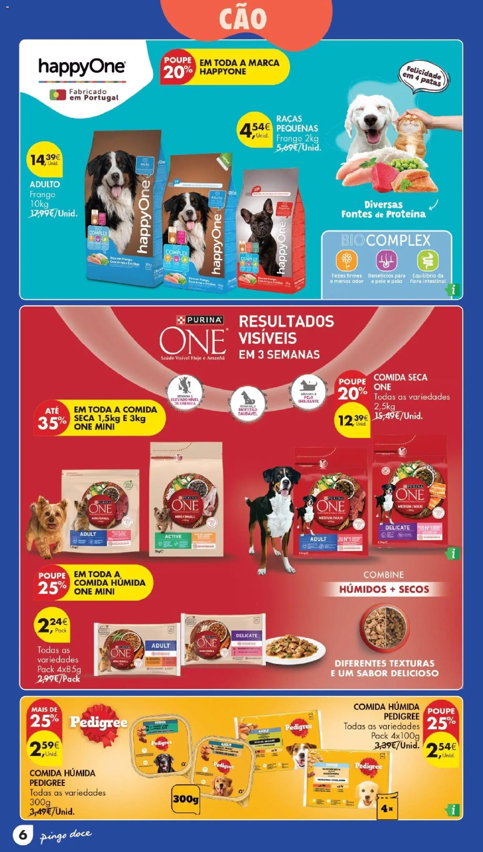 Pingo Doce folheto Especial Petfood │ válido de 29/09/2026 | Página: 6 | Produtos: Frango, Arroz, Proteina