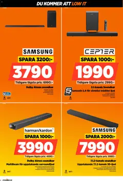 Power erbjudanden - Förhandsvisning av reklamblad från butik Power aktuell från 25.05.2026 | Sida: 4 | Produkter: Högtalare, Wifi