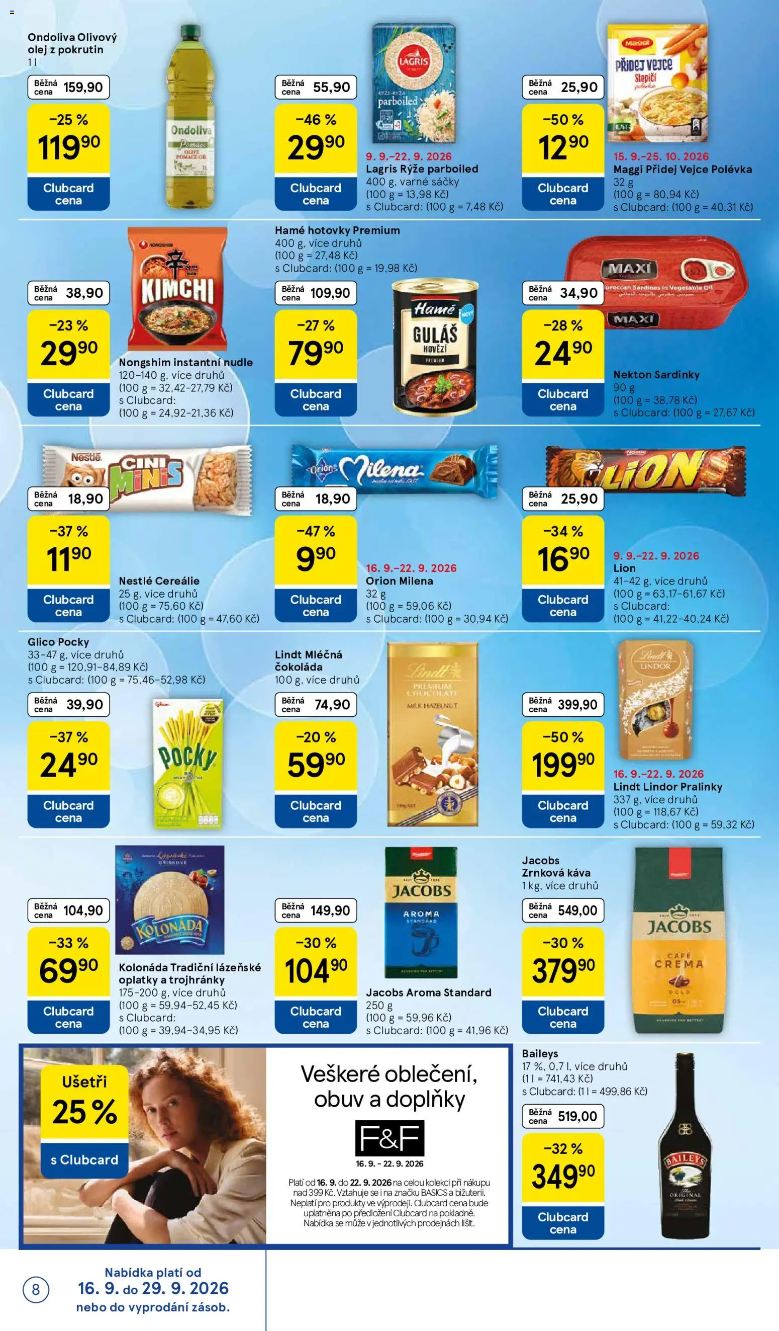 Tesco leták - Hypermarket od 16.09.2026 | Strana: 8