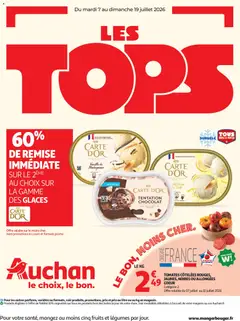 Auchan Tops, Halles hypers - Voorbeeld van een folder van Auchan, geldig van 07/07/2026