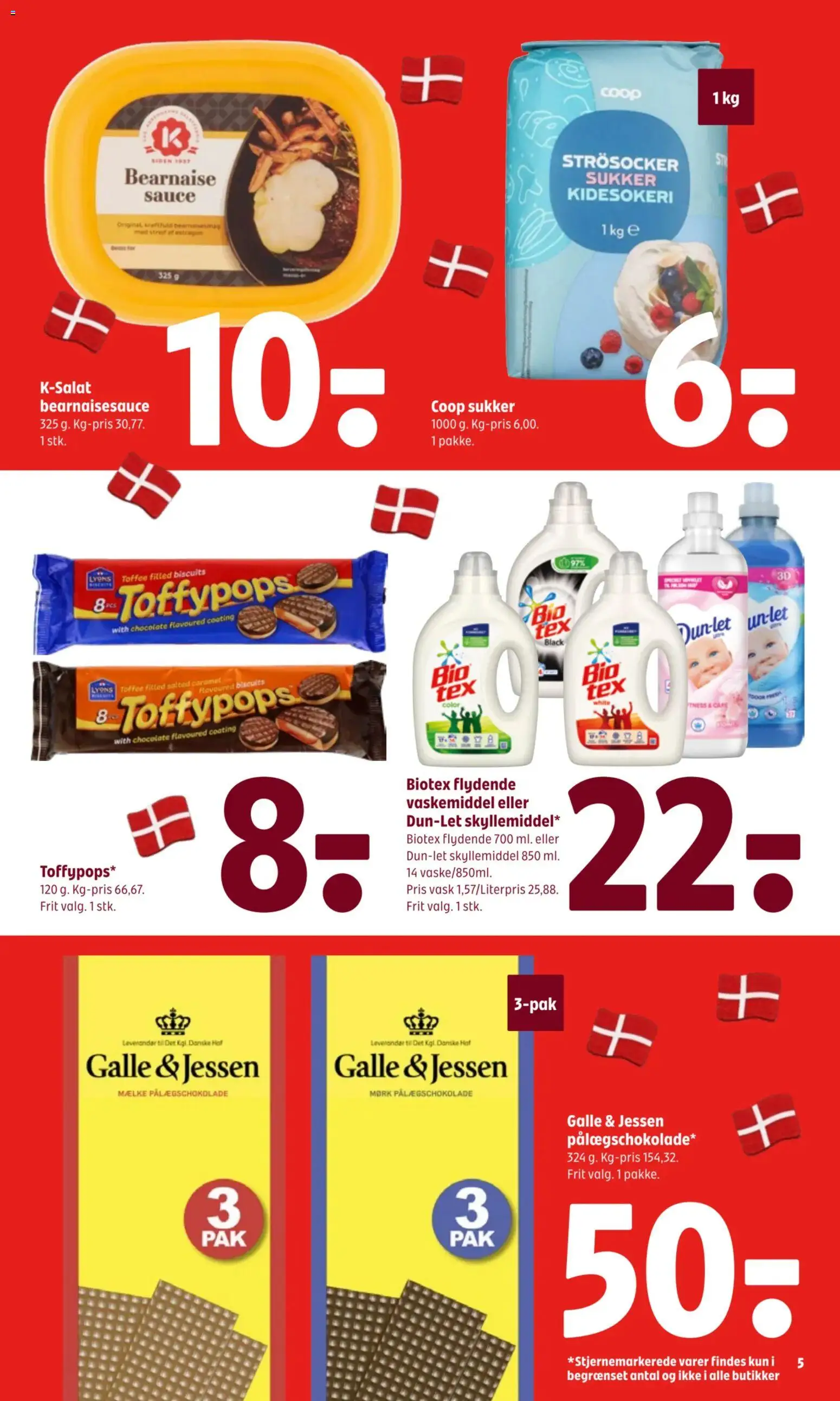 Coop 365 tilbudsavis – gyldig fra 03/09/2026 | Side: 7 | Produkter: Skyllemiddel, Pålægschokolade, Sukker