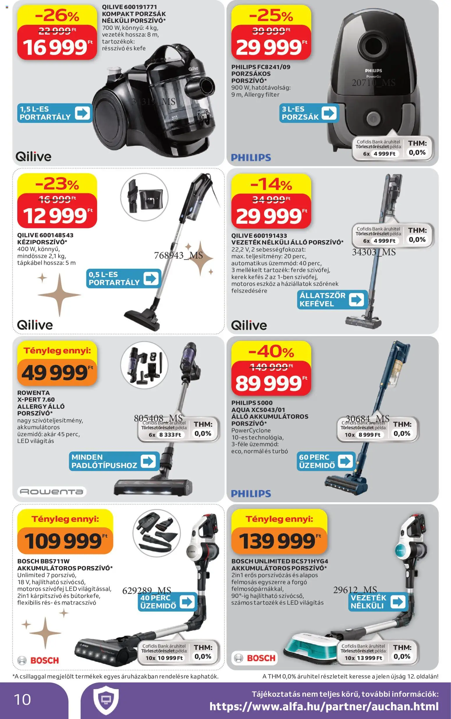 Auchan akciós ujság - amely érvényes a következő dátumtól: 04.06.2026 | Oldal: 10 | Termékek: Kefe