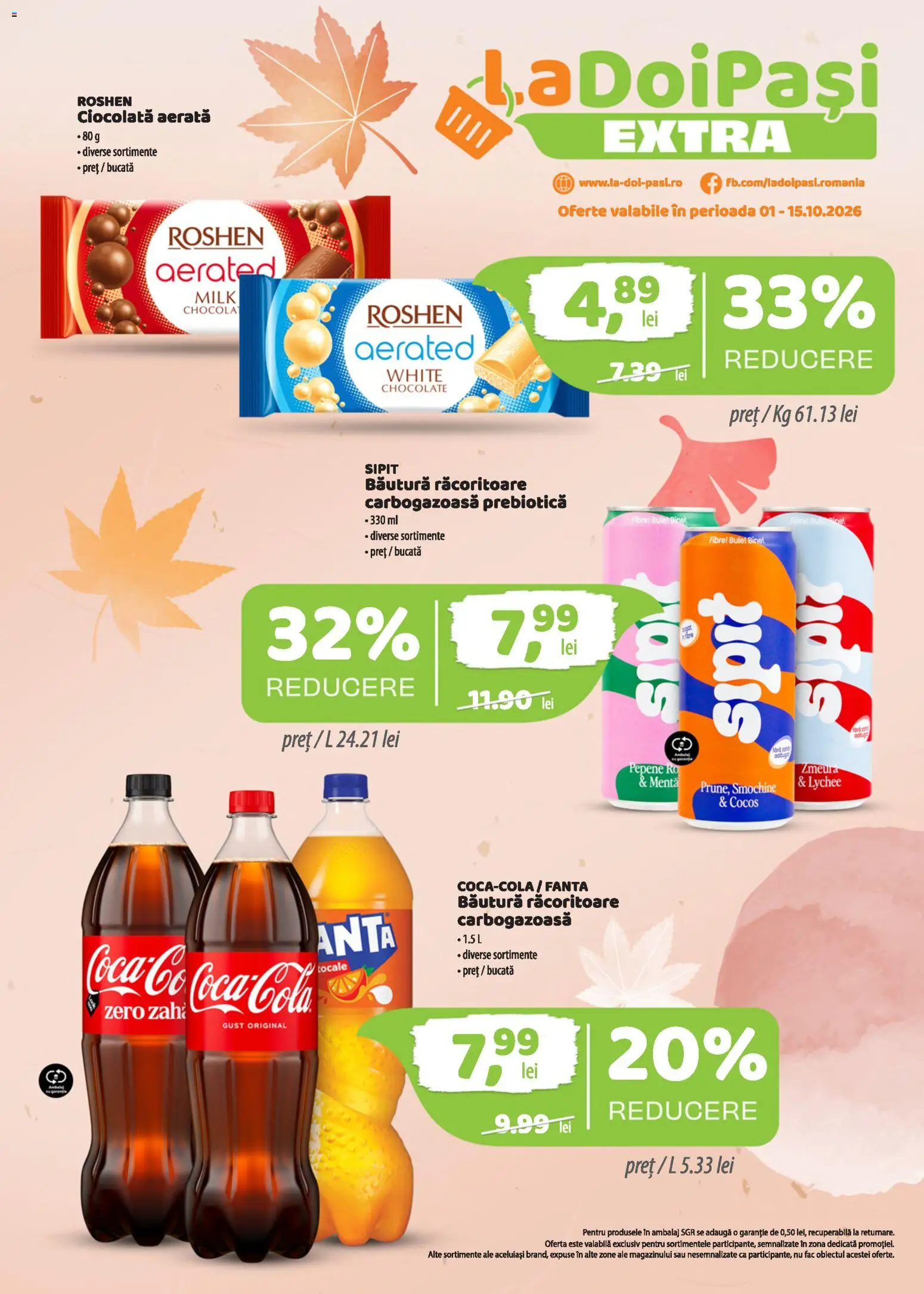 Noul catalog LaDoiPași – valabil de la 01.10.2026 | Pagină: 1