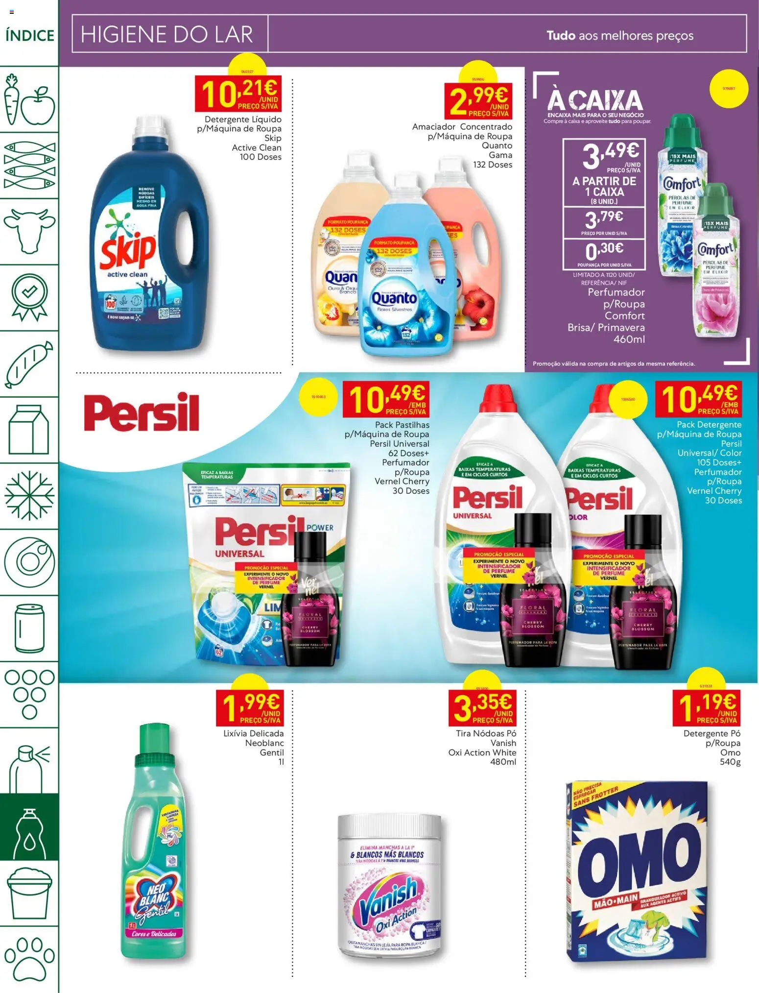 Recheio folheto │ válido de 23/06/2026 | Página: 36 | Produtos: Pó, Detergente, Caixa, Persil