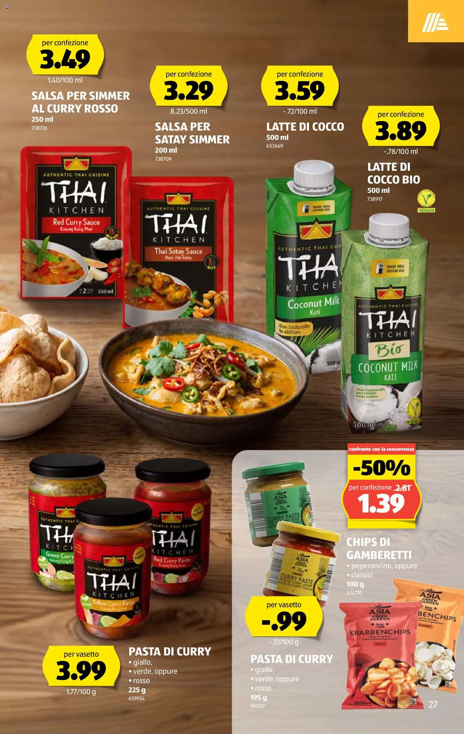 Aldi aktionen IT – gültig ab 15.10.2026 | Seite: 27 | Produkte: Pasta, Chips