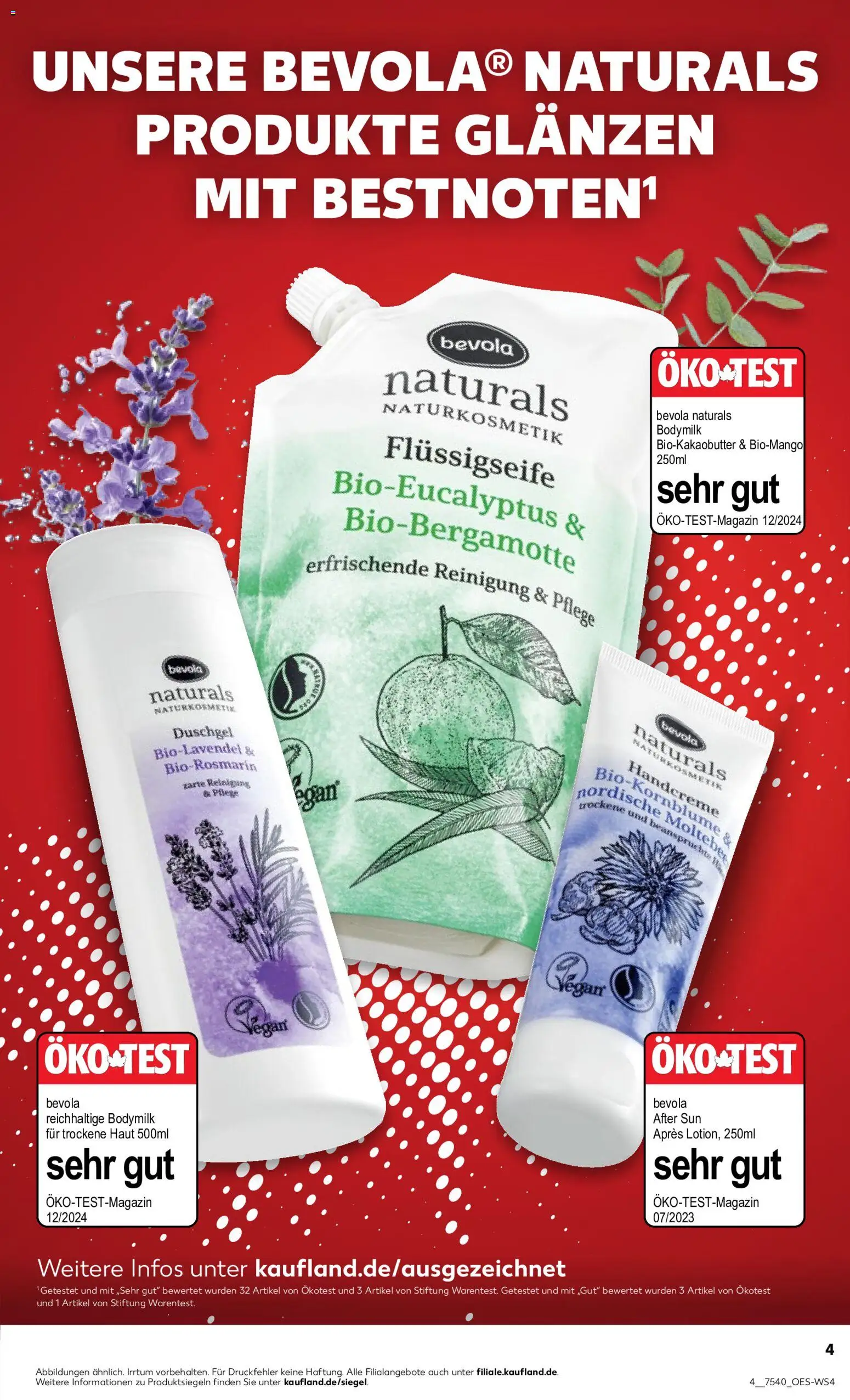Kaufland Německo leták - Angebote ab Montag od 06.07.2026 | Strana: 13 | Produkty: Test, Bevola