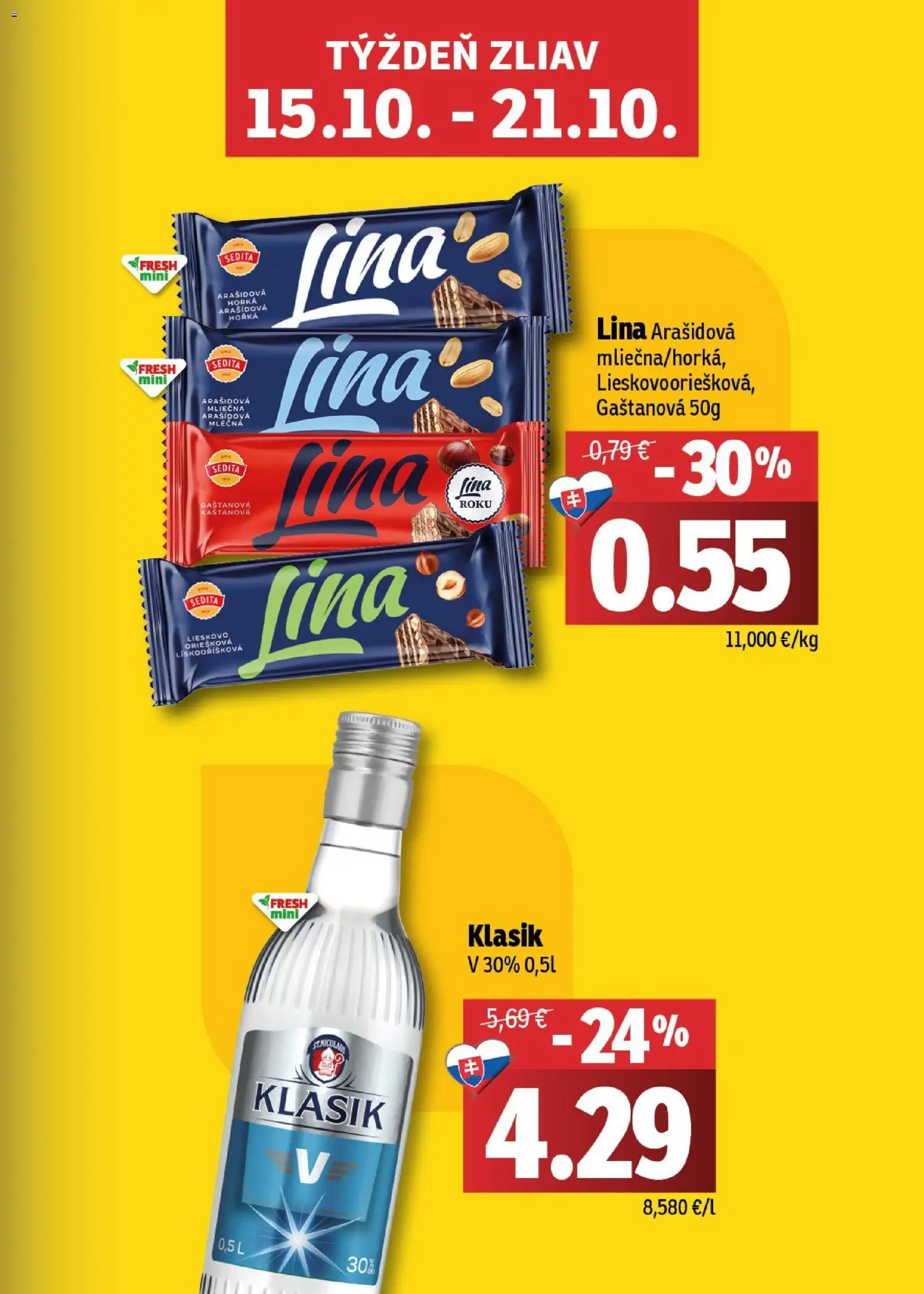 Nové Fresh akcie – leták je platný od 08.10.2026 | Strana: 3