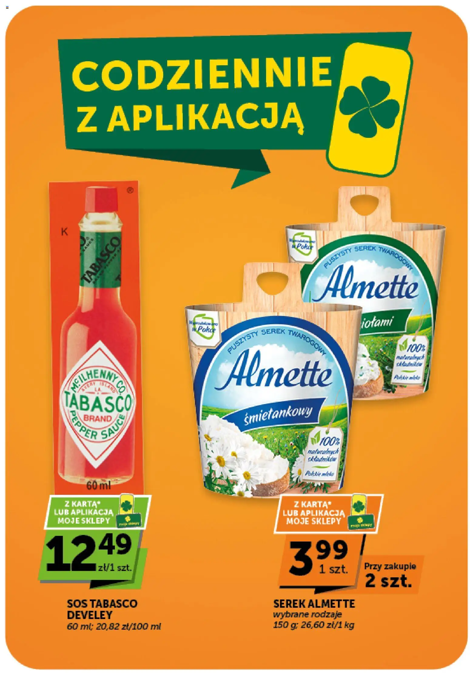 Groszek gazetka - Market od 06.08.2026 | Strona: 7 | Produkty: Karta, Tabasco, Sos tabasco, Sos