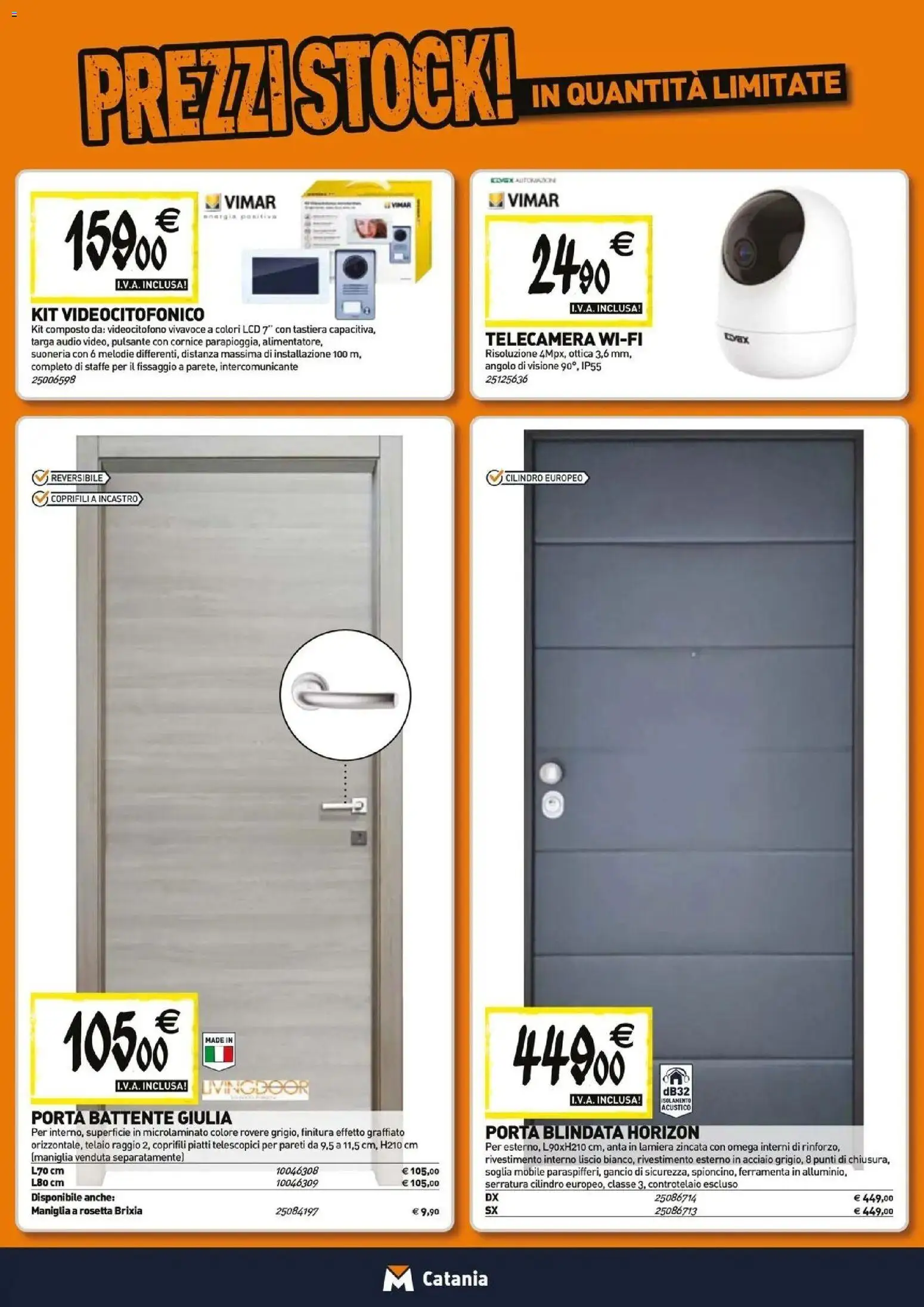 Volantino TECNOMAT del 27/08/2026 | Pagina: 10 | Prodotti: Porta, Piatti, Audio, Omega