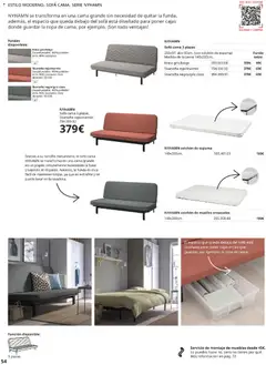 Vista previa Catálogo IKEA Sofás válido desde el 07.05.2026 | Página: 54 | Productos: Colchon, Ropa, Sofá cama, Cama