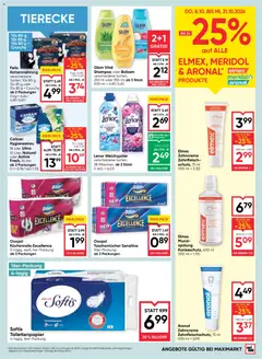 Maximarkt Flugblatt ab 08.10.2026 gültig | Seite: 23 | Produkte: Shampoo, Spülung, Weichspüler