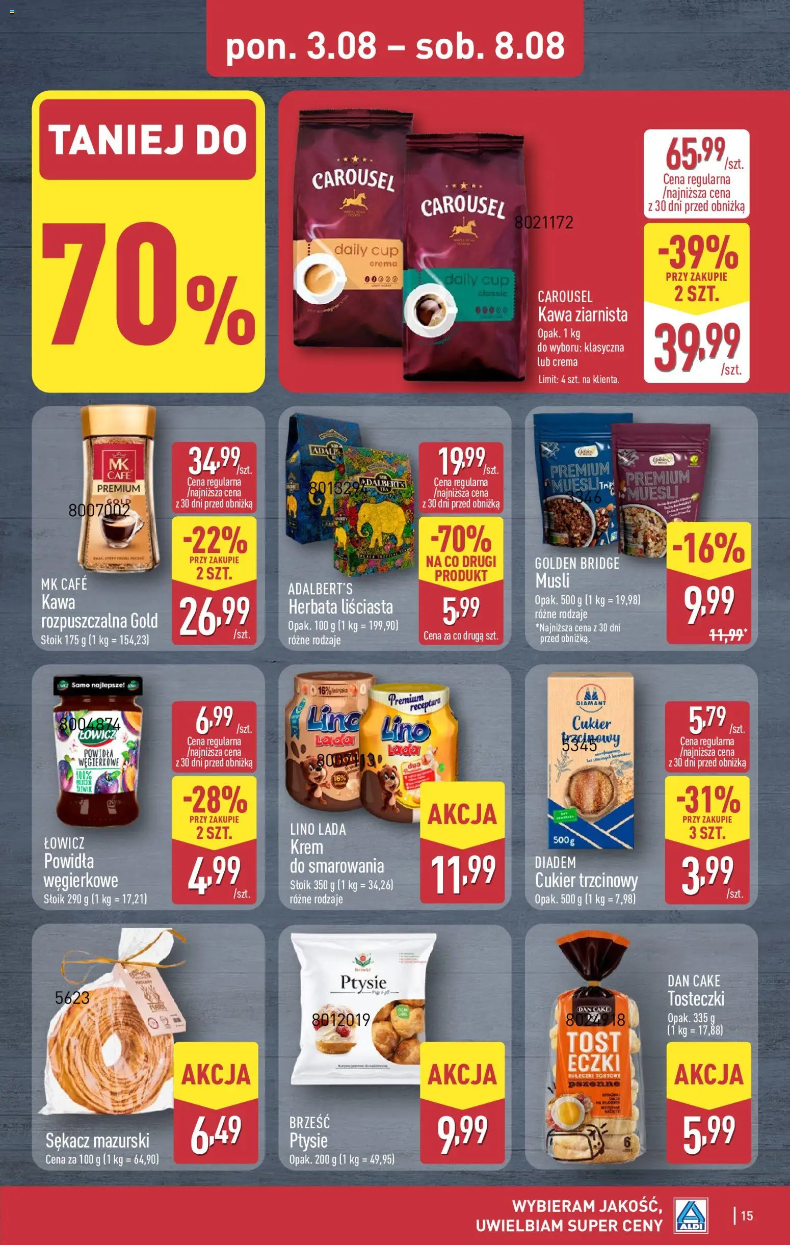 Aldi Polsko leták od 03.08.2026 | Strana: 15