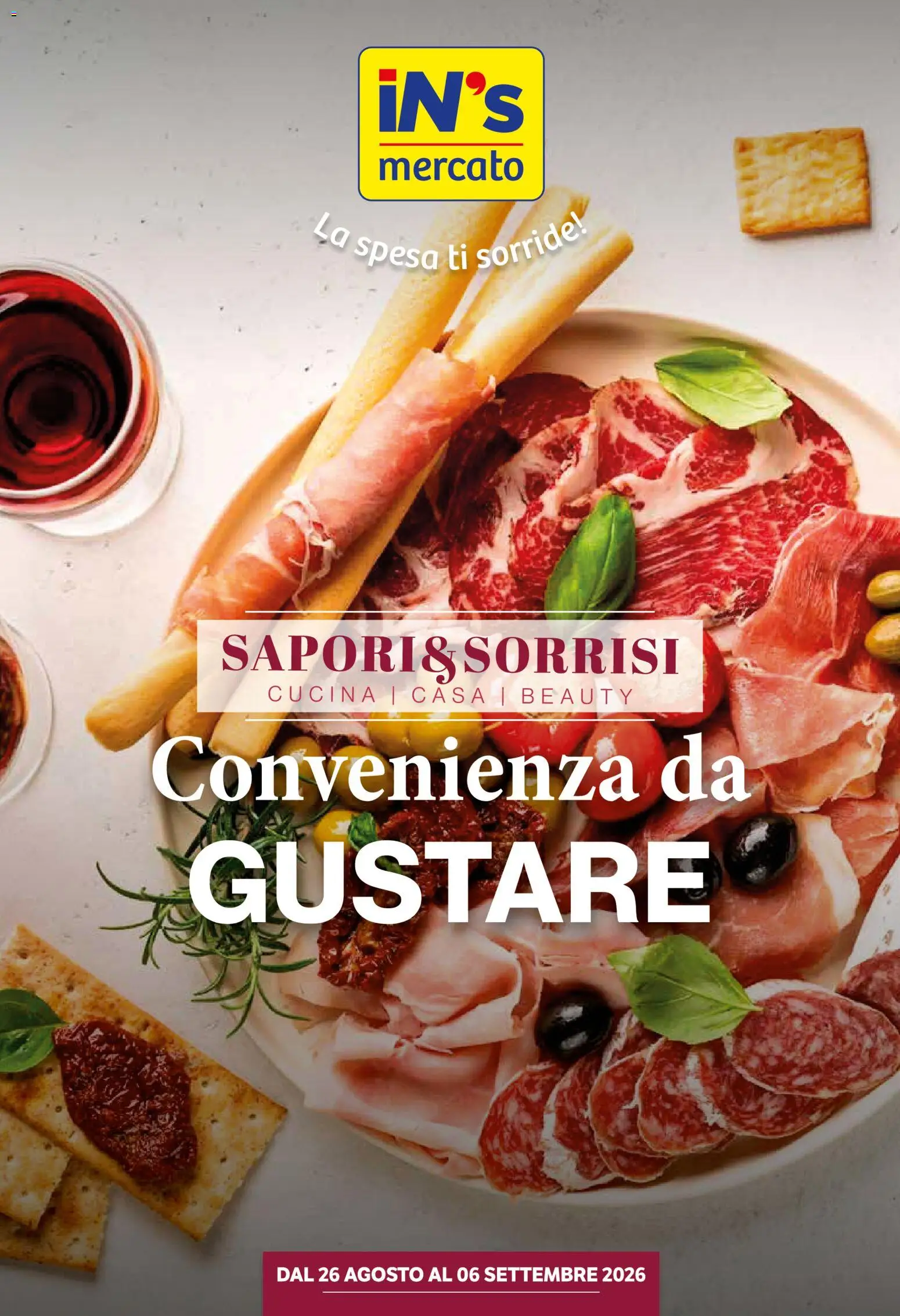 Volantino IN's del 26/08/2026 | Pagina: 1