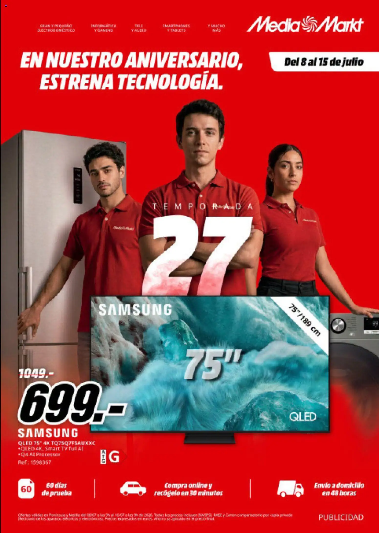 Media Markt folleto │ válido desde el 08/07/2026 | Página: 1