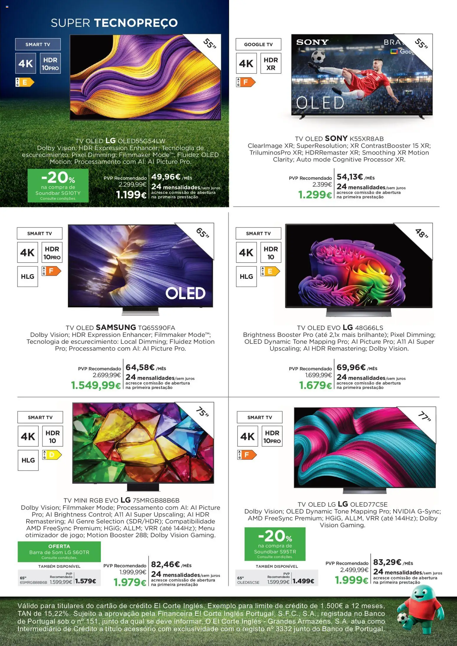 El Corte Ingles folheto │ válido de 05.06.2026 | Página: 3 | Produtos: Banco, Soundbar