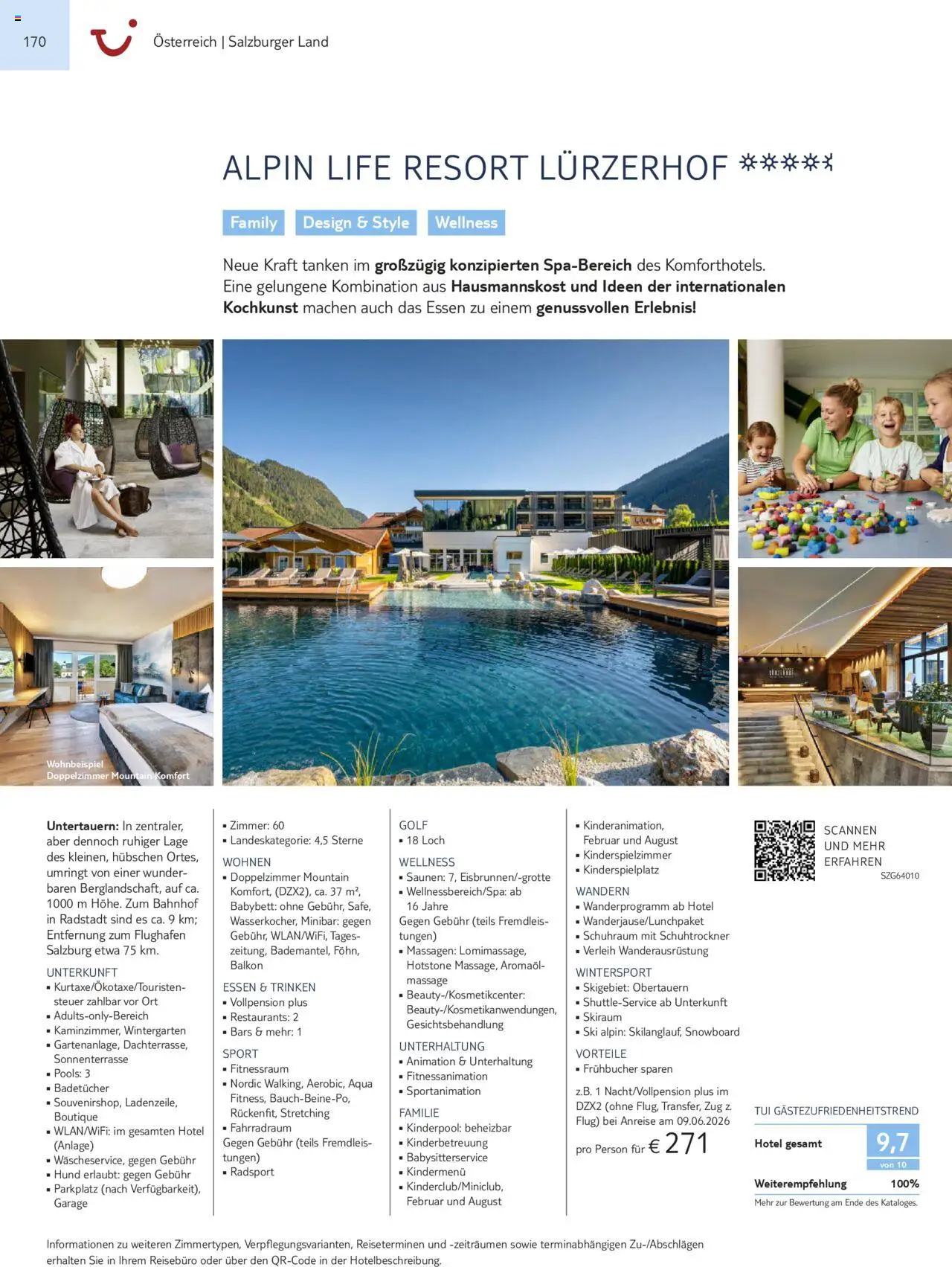 Aida - Urlaub mit eigener Anreise  – gültig ab 01.11.2025 | Seite: 170 | Produkte: Babybett, Ski, Snowboard
