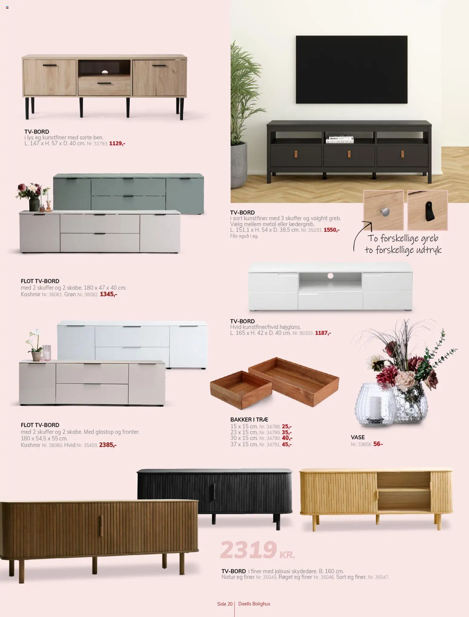 Daells Bolighus tilbudsavis – gyldig fra 11.02.2026 | Side: 20 | Produkter: Vase