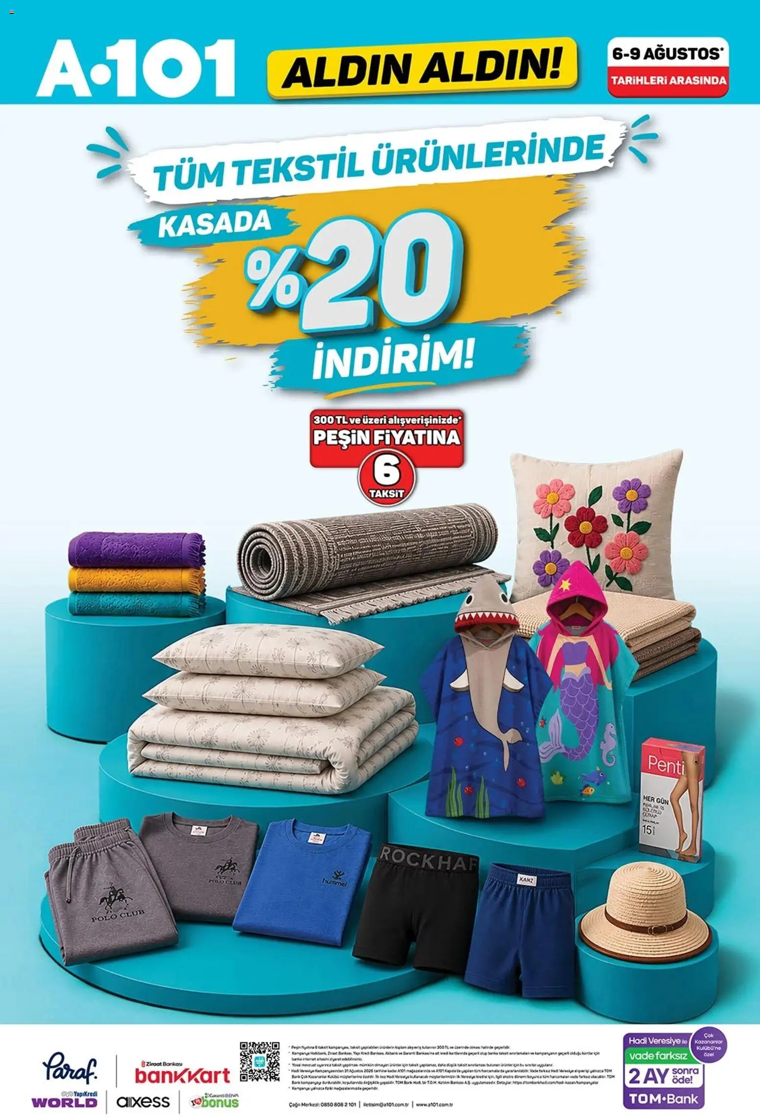 A101 - Katalog Aldın Aldın - 06 Ağustos 2026 tarihinden itibaren geçerlidir | Sayfa: 14 | Ürünler: Baskı