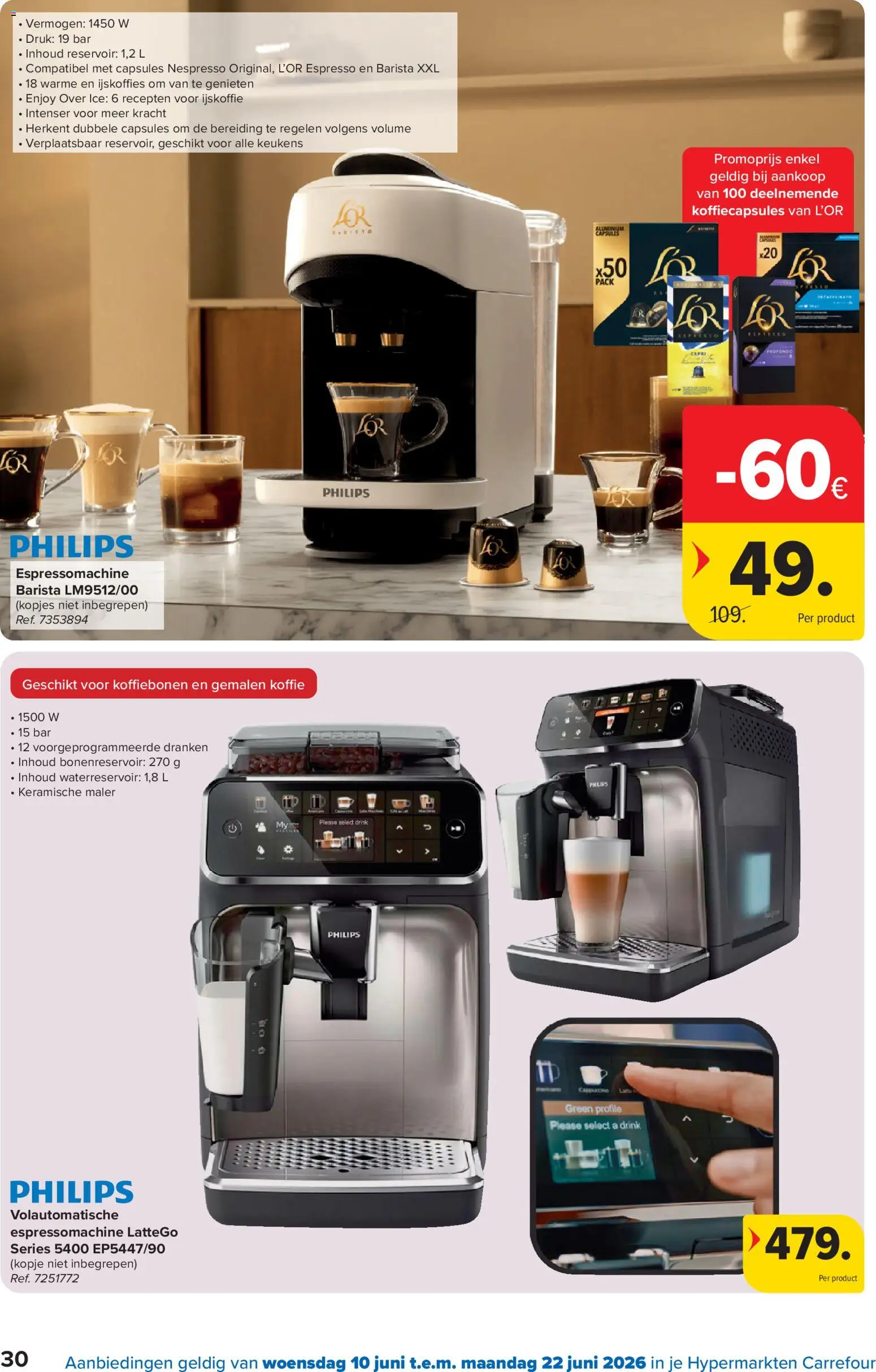 {H1} | Pagina: 30 | Producten: Csirkecombfile, Ijskoffie, Koffiecapsules, Koffie