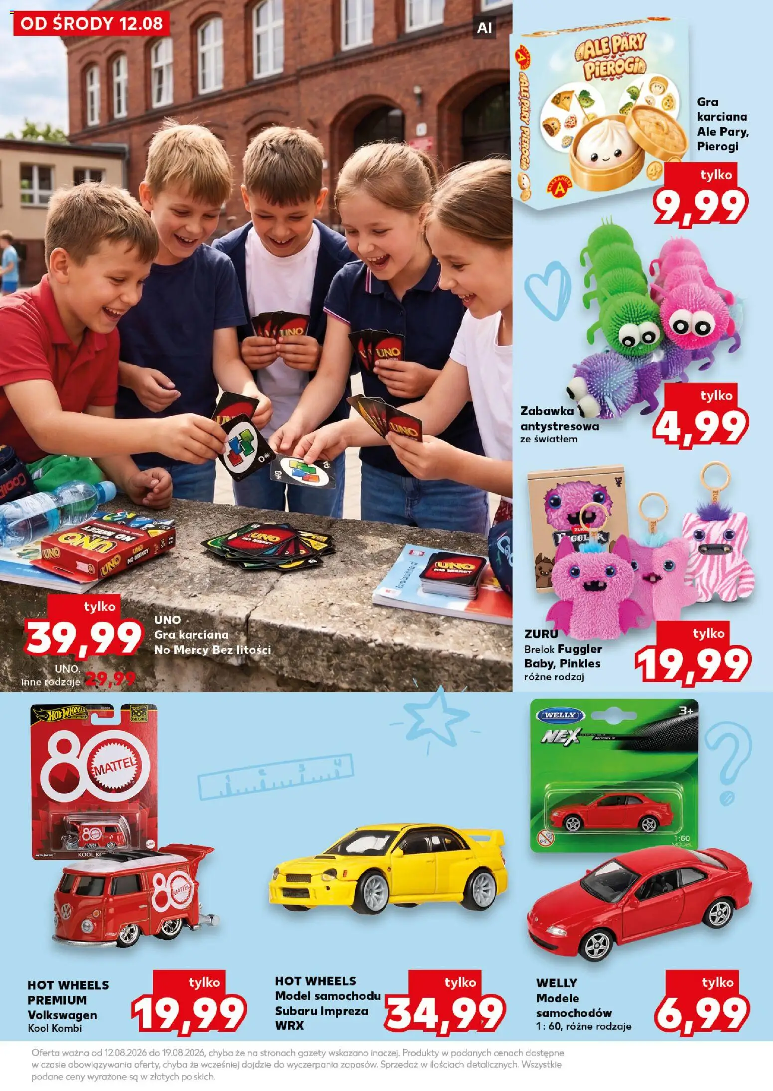 Kaufland Polsko leták - Nowy rok szkolny od 12.08.2026 | Strana: 33 | Produkty: Hot Wheels