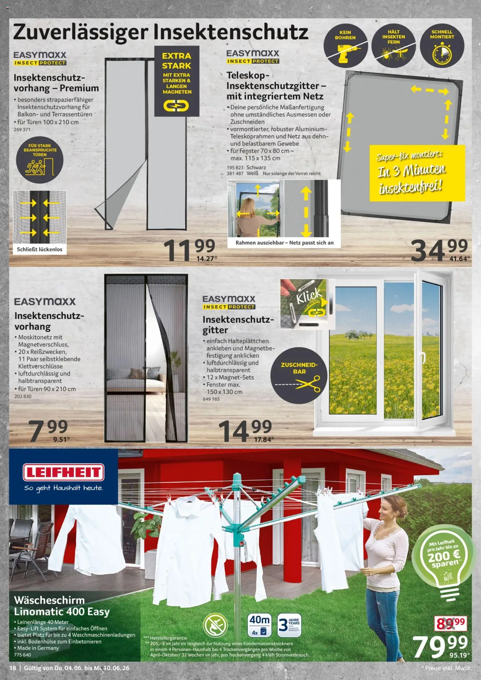 Selgros Non Food – gültig ab 04.06.2026 | Seite: 18 | Produkte: Vorhang