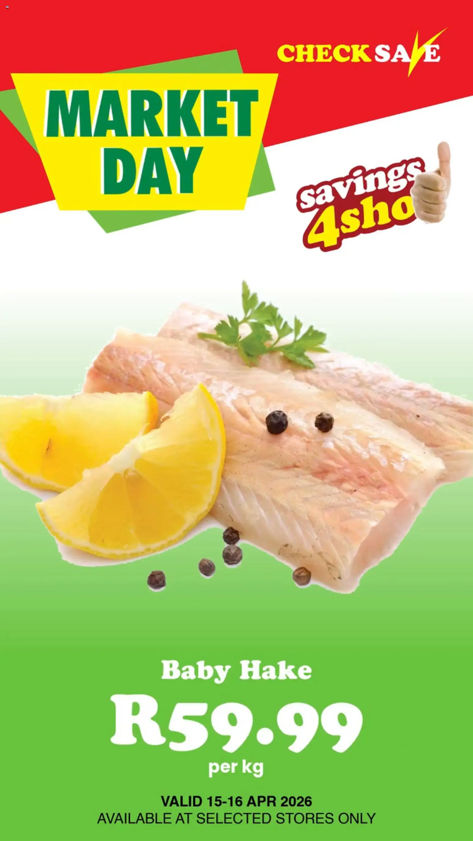 Check Save Market Day (15/04/2026 - 16/04/2026) Online